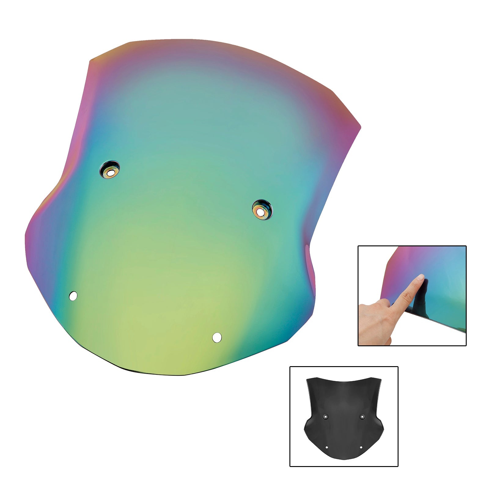 BMW S1000XR 2020-2024 Vetrobransko steklo vetrobranskega stekla vetrobranskega stekla