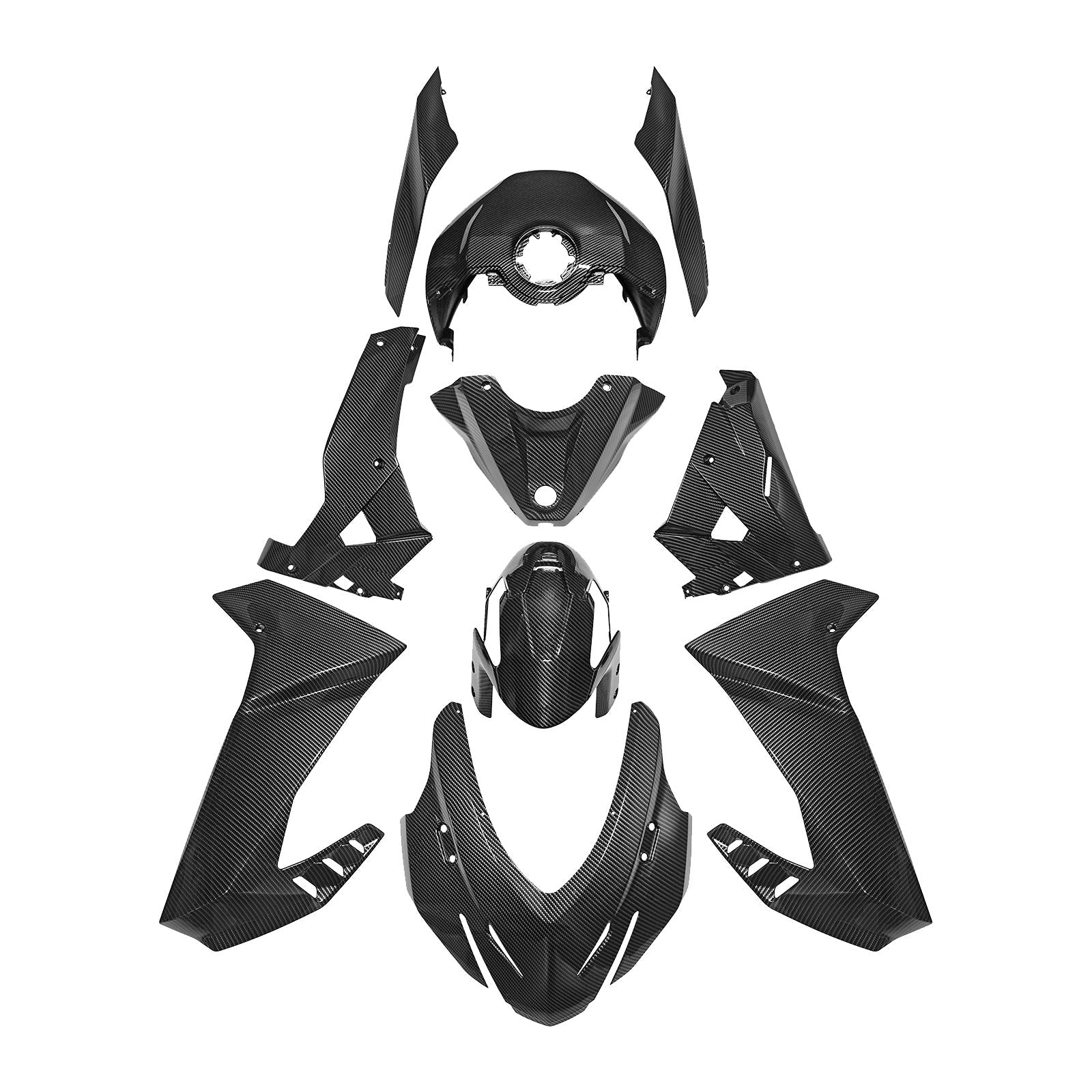 ABS-muovinen korisarja, joka on injektoitu Aprilia RS457 2024-2025 01#