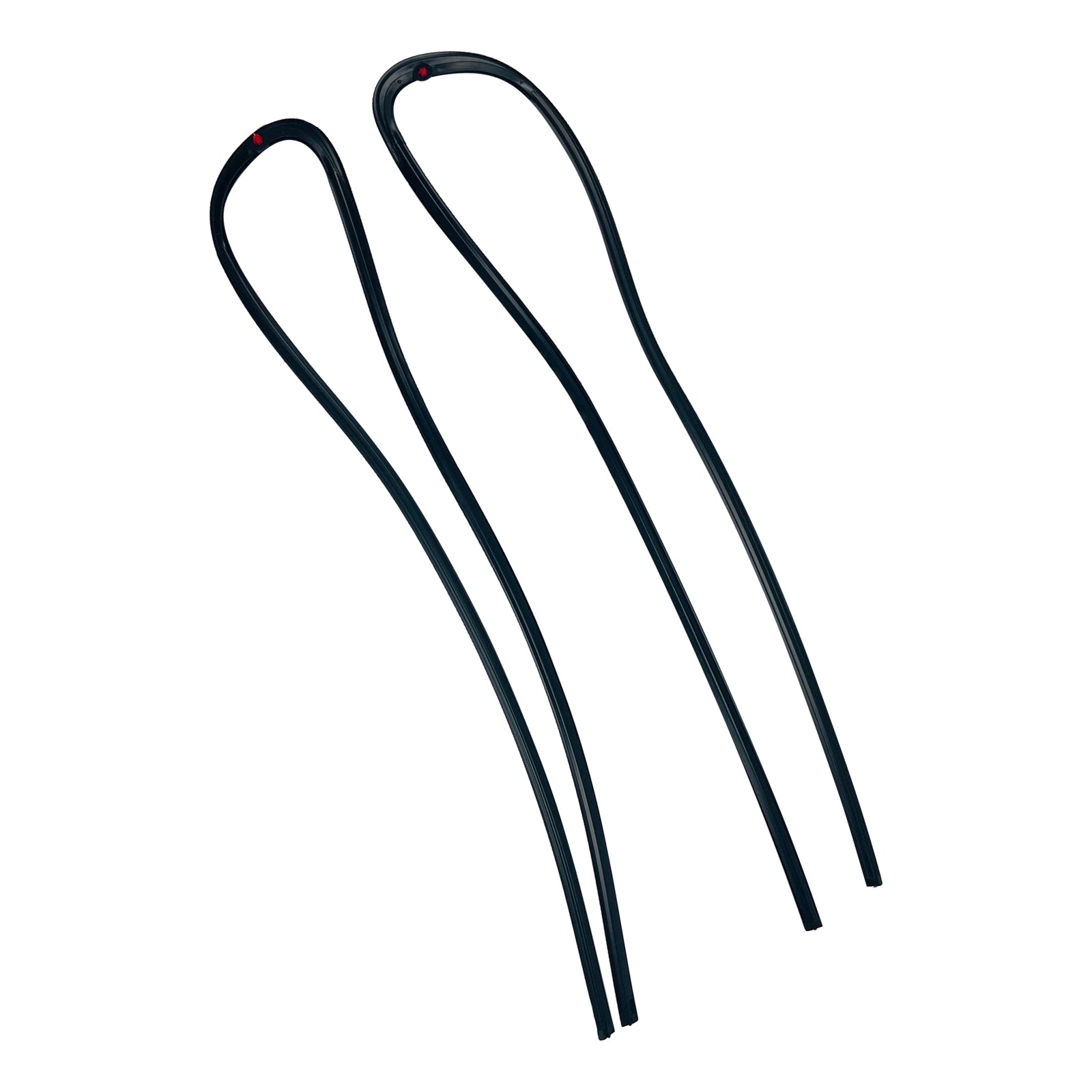 1988-1991 HONDA CR-X CRX EF8 Tuulilasin lasilista (2 kpl) Oikea ja Vasen 73810-SH2-003 73860SH2003