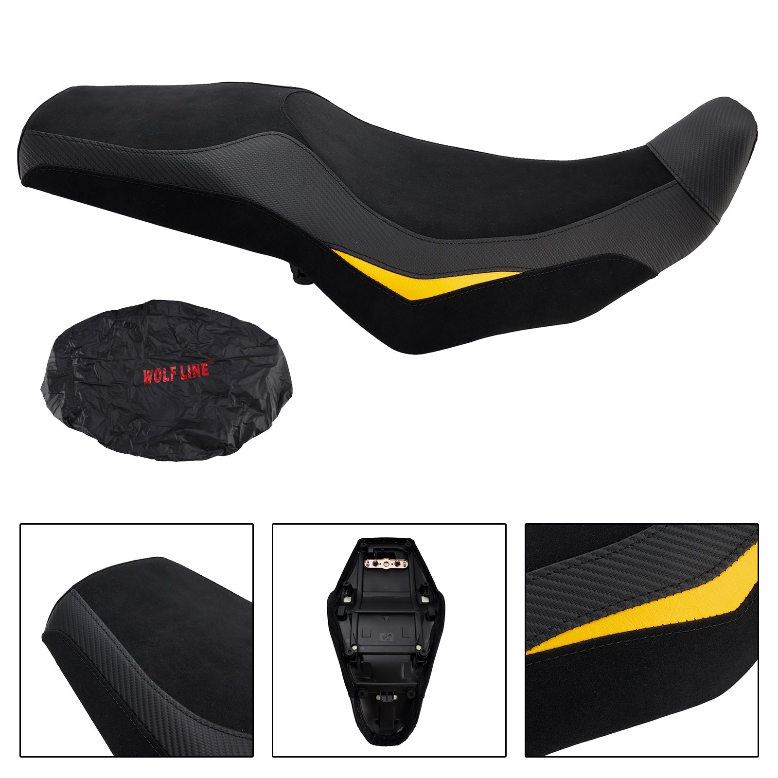 Complete bestuurders-/passagierszitting met kussen voor Suzuki V-Strom DL 800 (2024-2025)