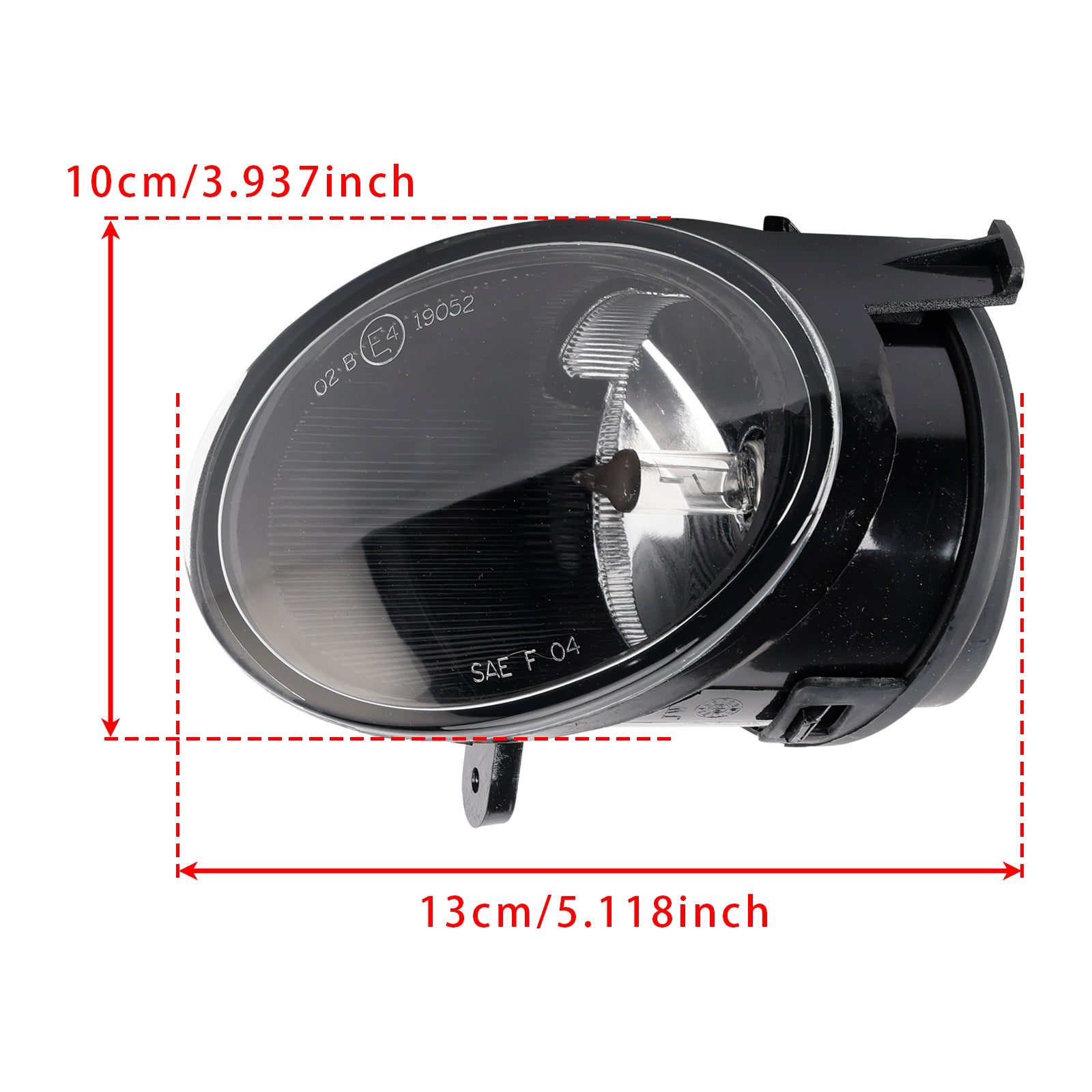 Paire de feux antibrouillard avant pour Audi A6 C6 (2005, 2006, 2007, 2008)