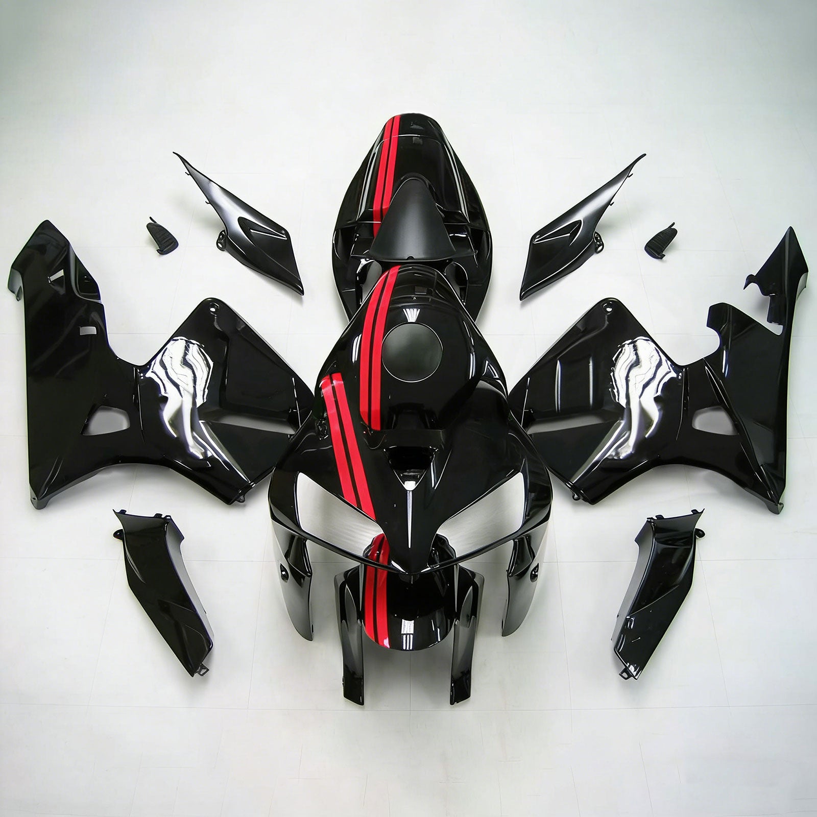 Kit carenado de inyección, carrocería de plástico ABS para Honda CBR600RR 2005-2006 F5