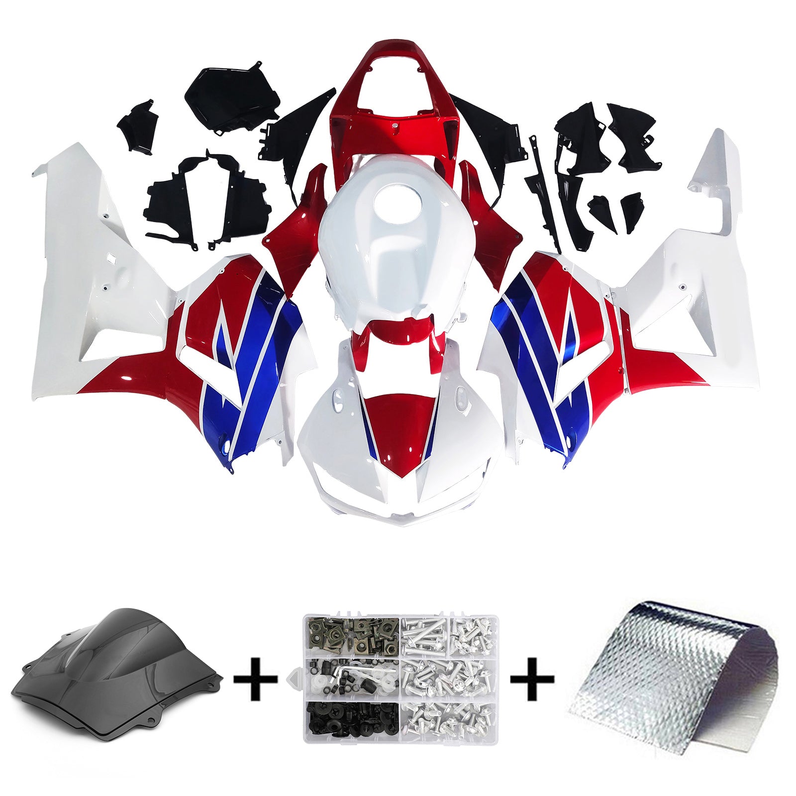 Kit de carénage injecté en plastique ABS pour Honda CBR600RR 2013-2026 F5