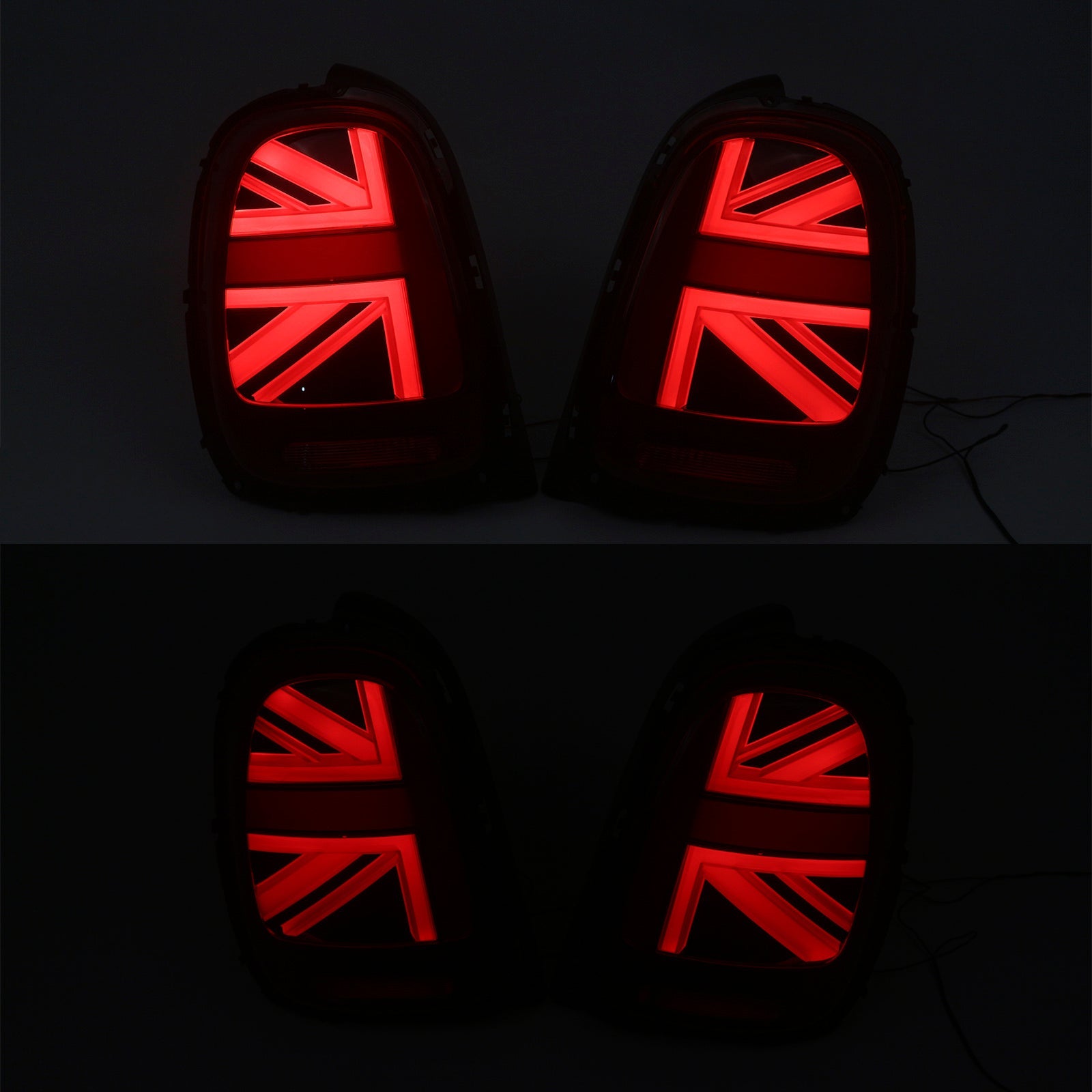 Luce posteriore a LED L&R per Mini Cooper F55 F56 F57 2014-2023 Red