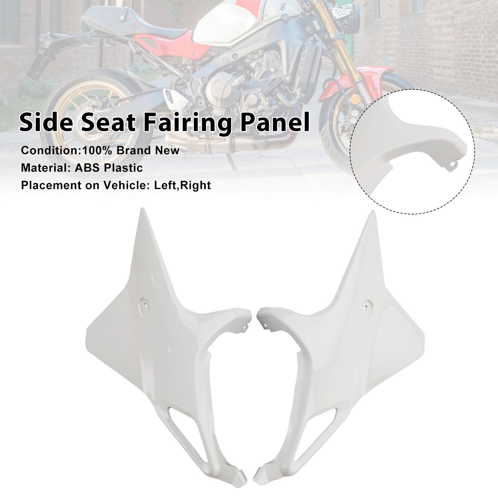 Carénage latéral de selle pour Yamaha XSR 900 (2022-2025)