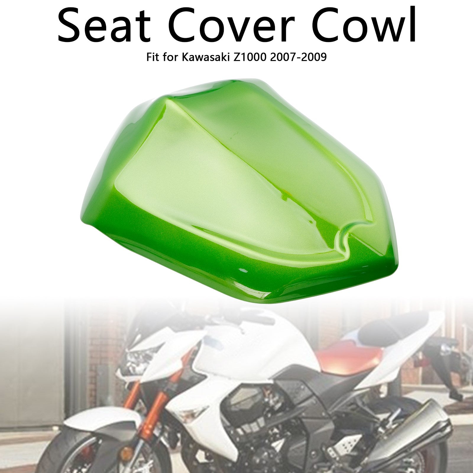 Capot de carénage de siège arrière pour Kawasaki Z1000 2007-2009