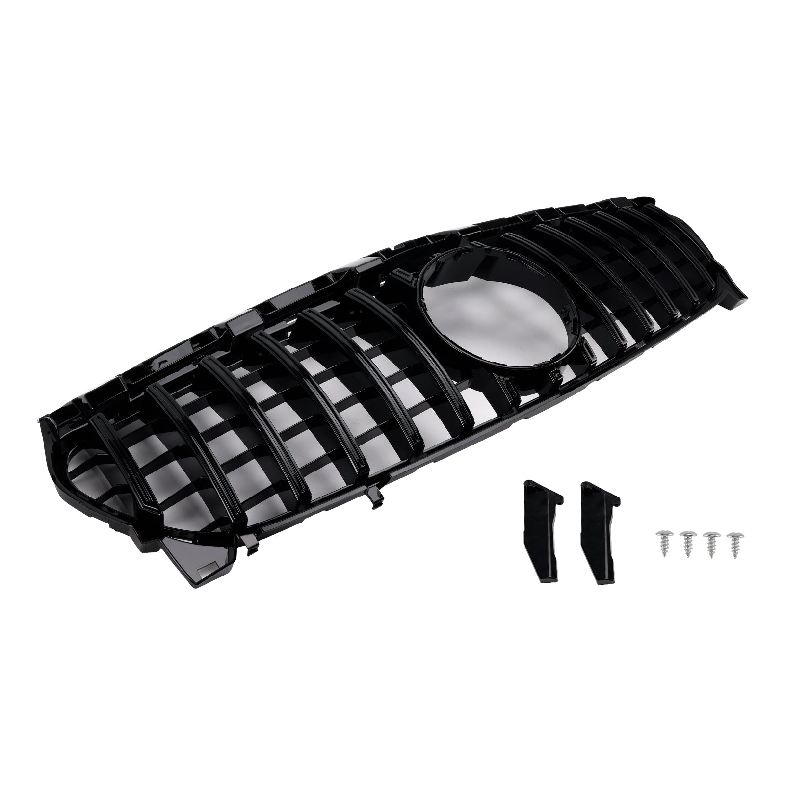 GT Style Front Bumper Grill Grille Pour Mercedes Benz CLA-CLASS W117 CLA250 2013-2019