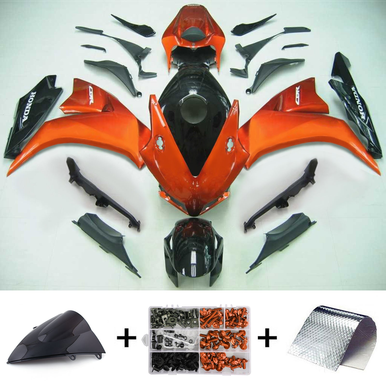 Injectie kuip kit carrosserie plastic buikspieren voor Honda CBR1000RR 2012-2016