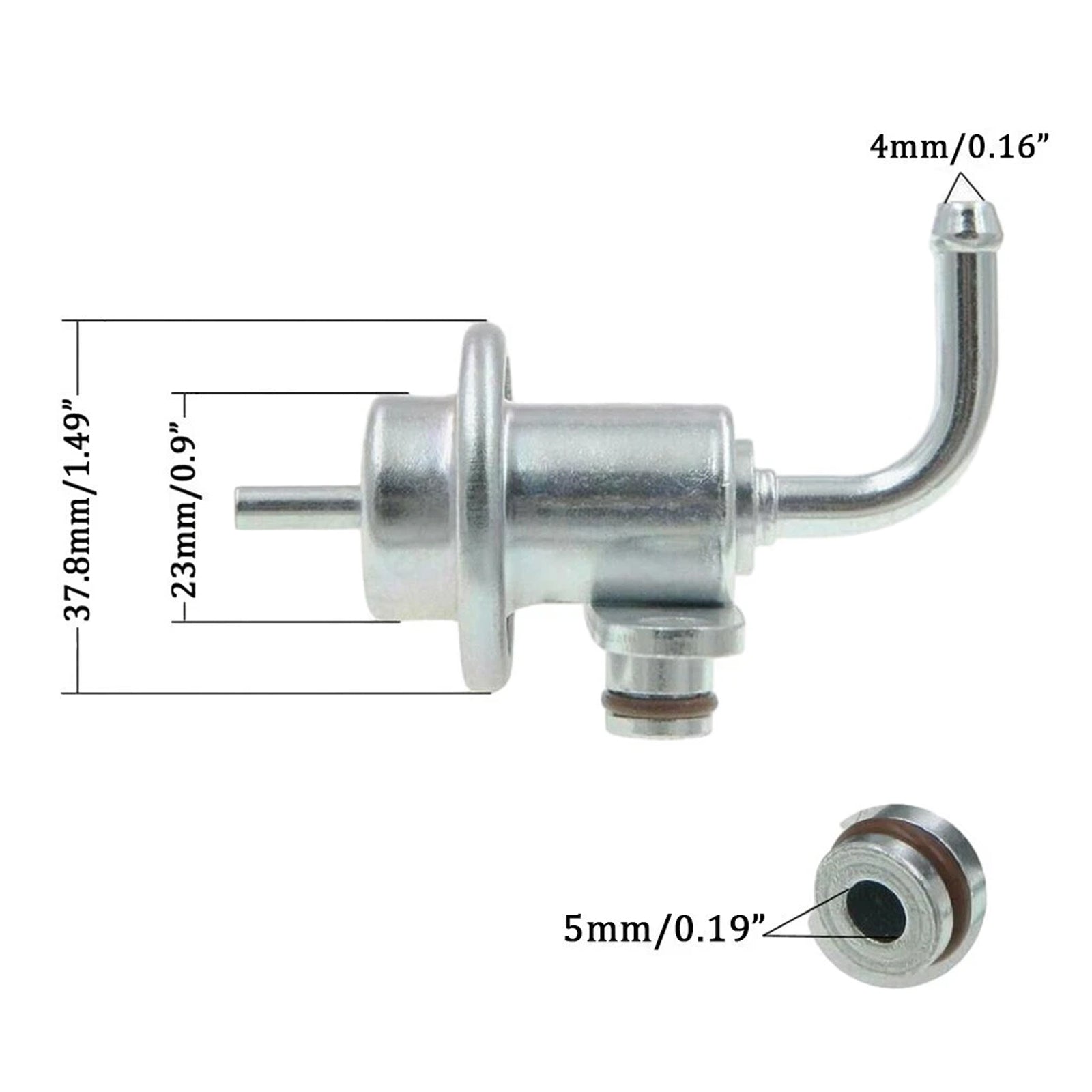 Brandstofdrukregelaar 23280-62030 voor Toyota 4Runner, Tacoma en Tundra 3.4L