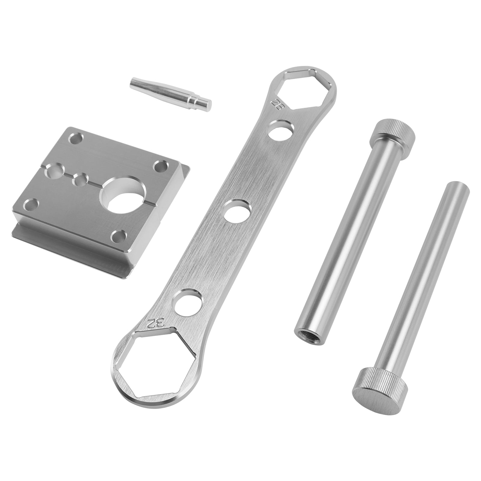 & 40 - Pour la reconstruction/l'étanchéité GRIP2 38 Kit d'outils d'entretien pour fourche FOX GRIP - compatible avec 36