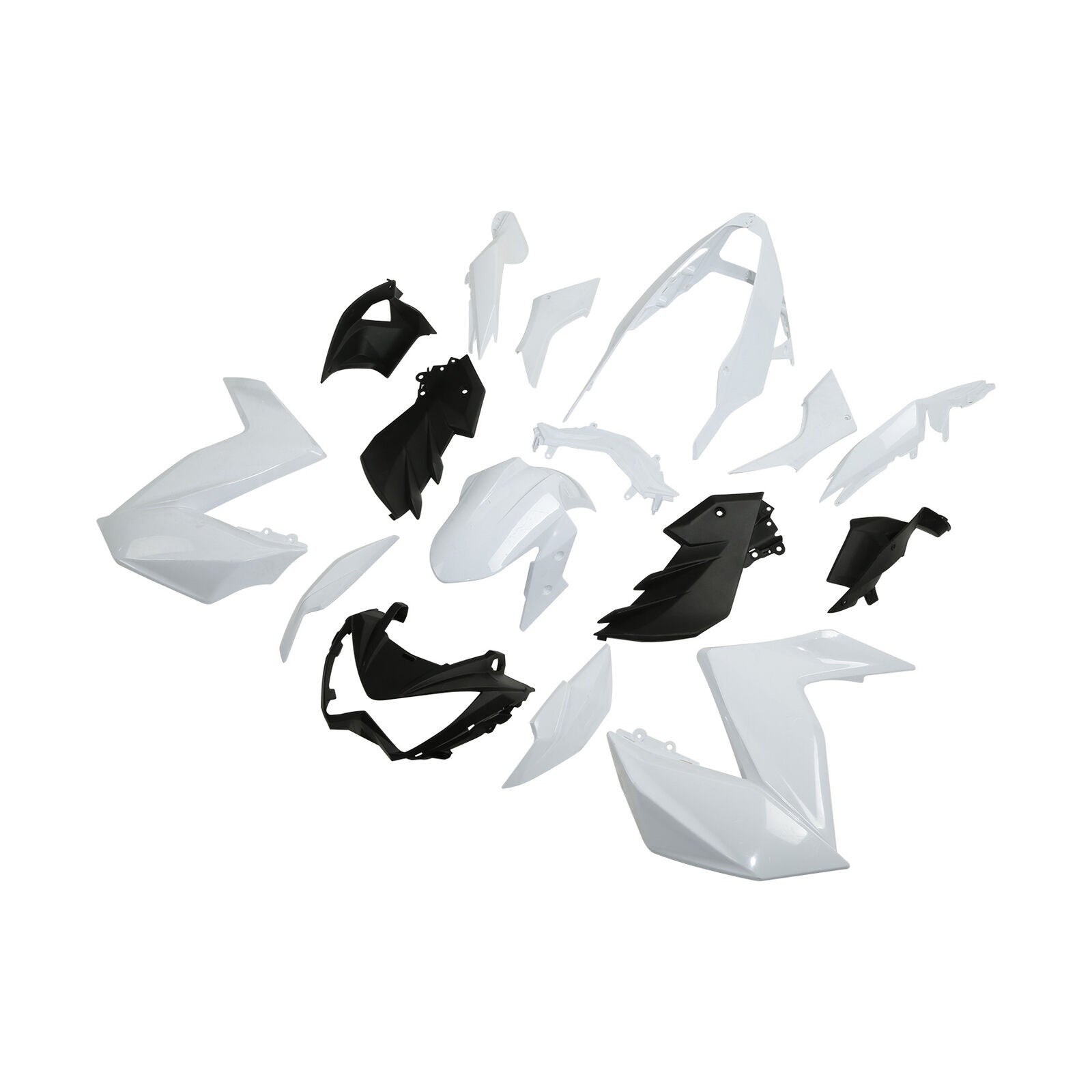 2015-2016 KAWASAKI Z250 Z300 Carenado de carrocería moldeado por inyección sin pintar