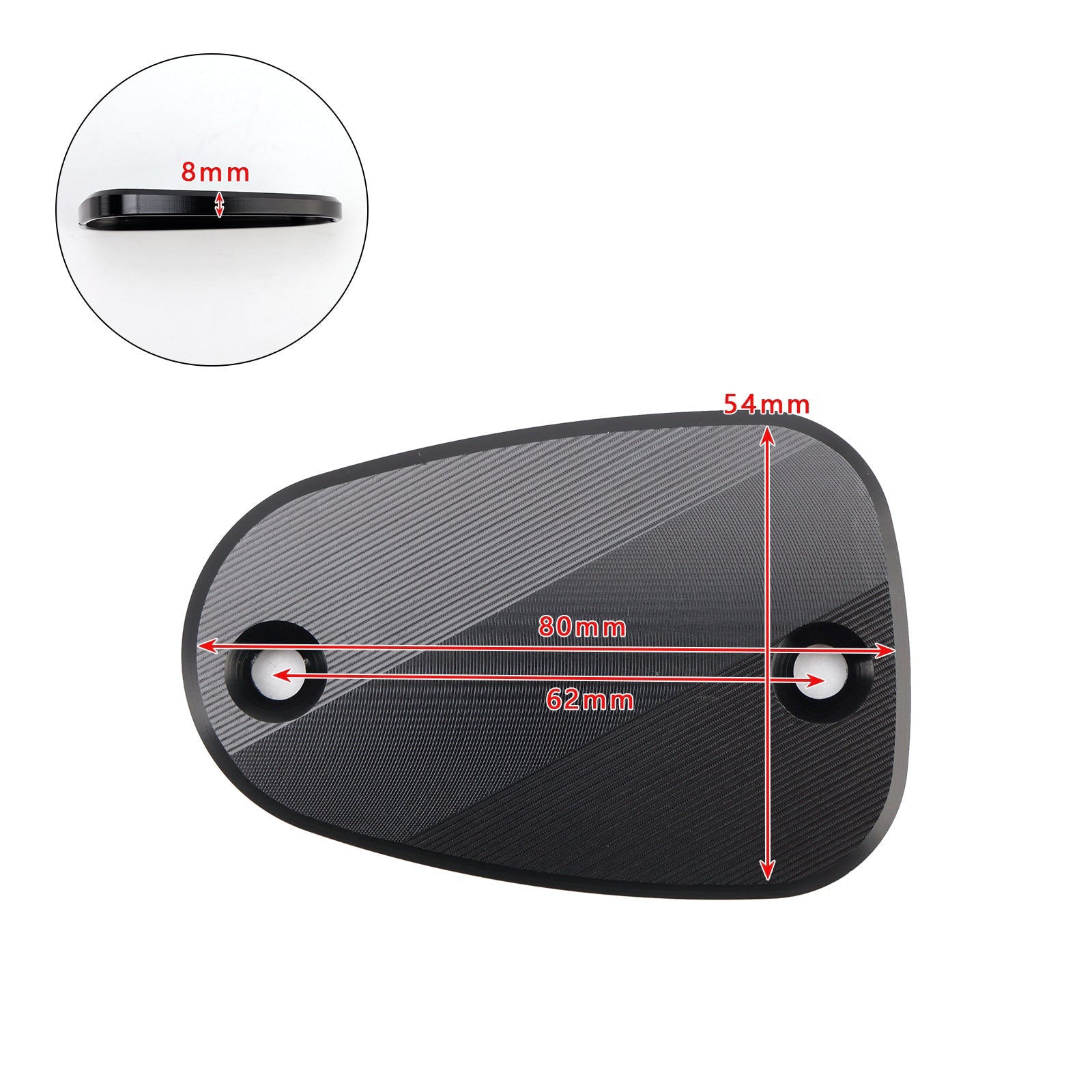 CNC remvloeistofreservoir hoofdcilinderdop voor Bonneville T100 T120 2001-2025