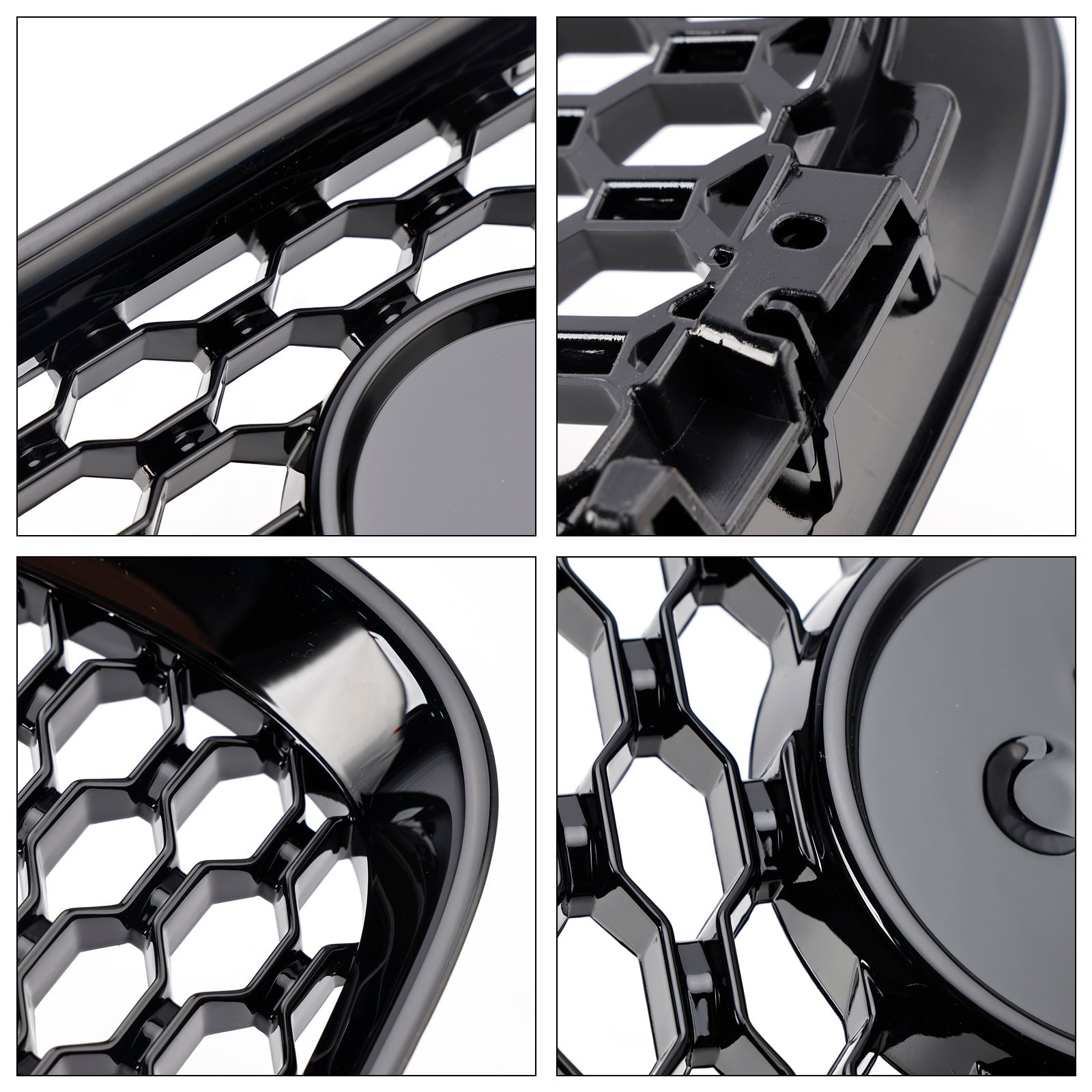 Grid de parachoques delantero negro brillante para Jaguar F-Pace X761 2016-2020