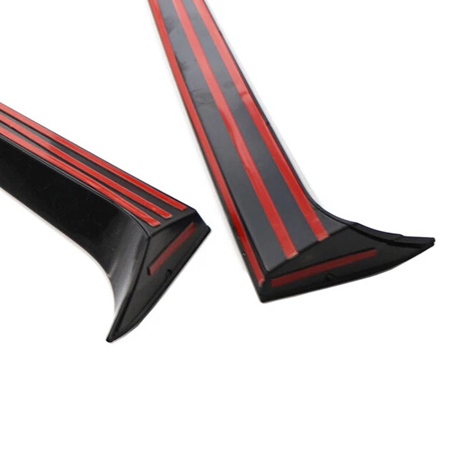 Paire de becquets latéraux de lunette arrière noir brillant pour BMW X3 F25 2011-2017