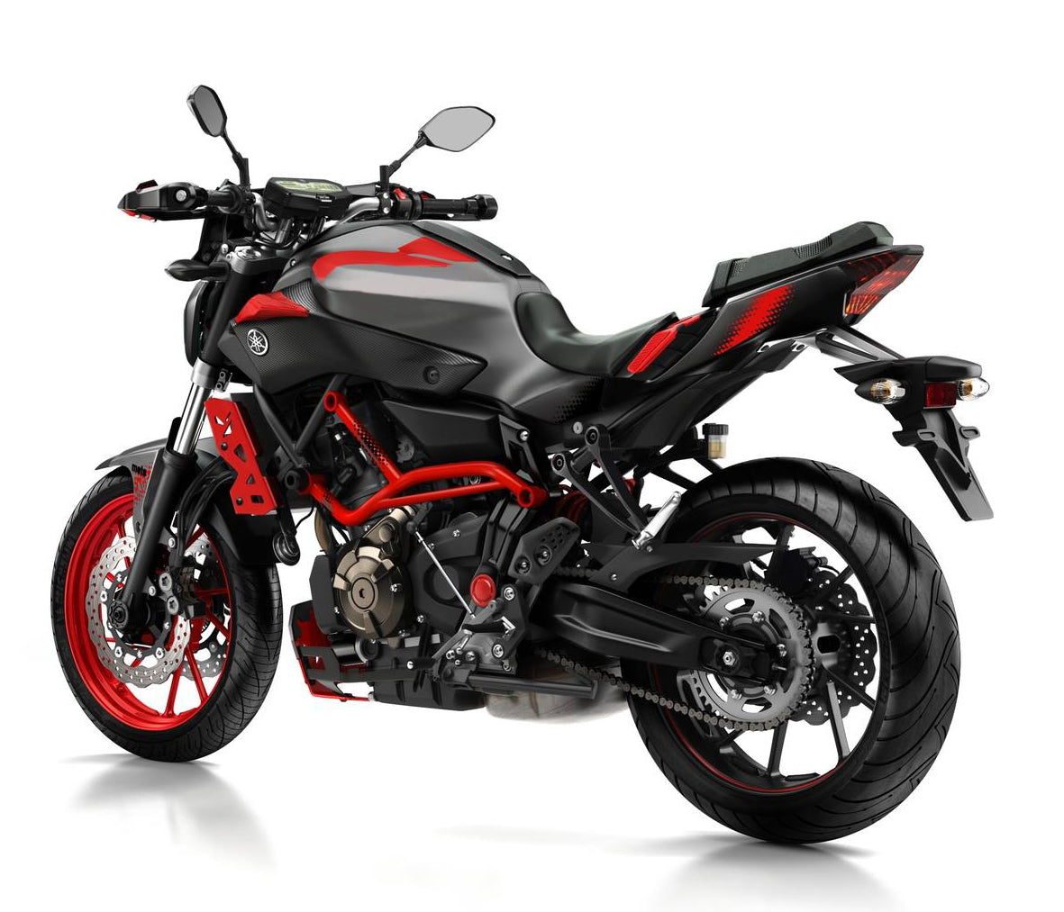 Injection carénage kit carrosserie plastique ABS fit pour Yamaha MT07 2012-2017
