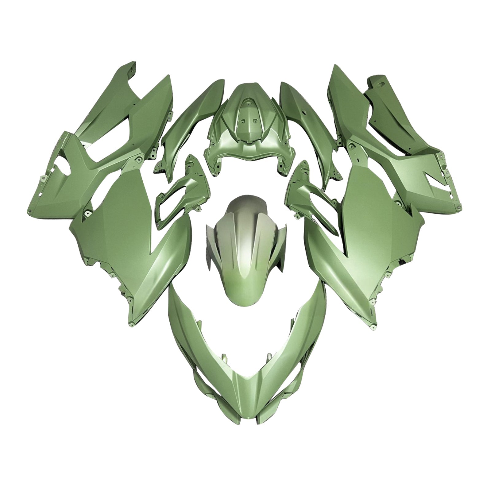 Kit di carenatura a iniezione, carrozzeria in plastica ABS per Kawasaki EX400 Ninja400 2018-2024