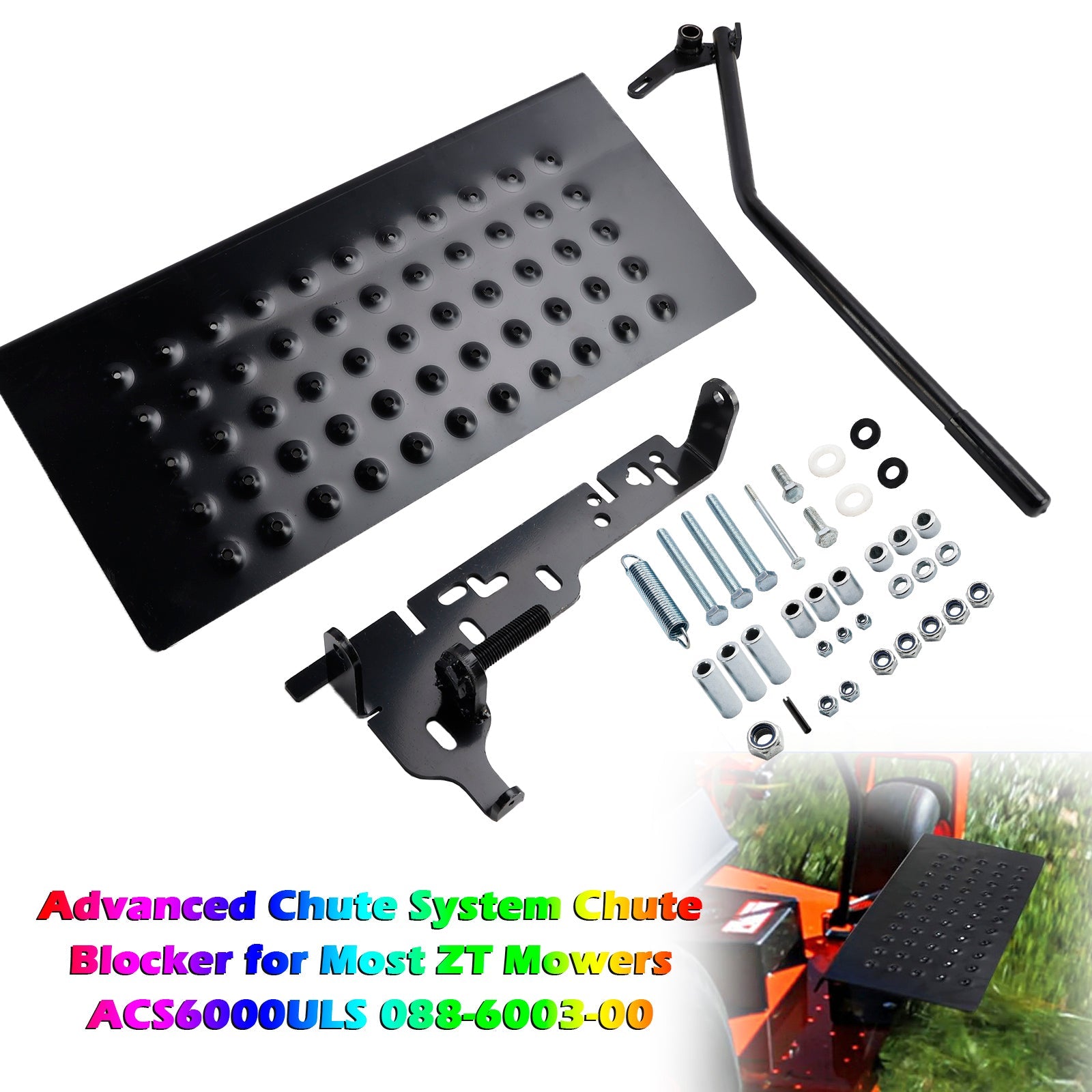 ACS6000ULS 088-6003-00 Bloker zsypowy dla zaawansowanego systemu zsypu dla większości kosiarków ZT