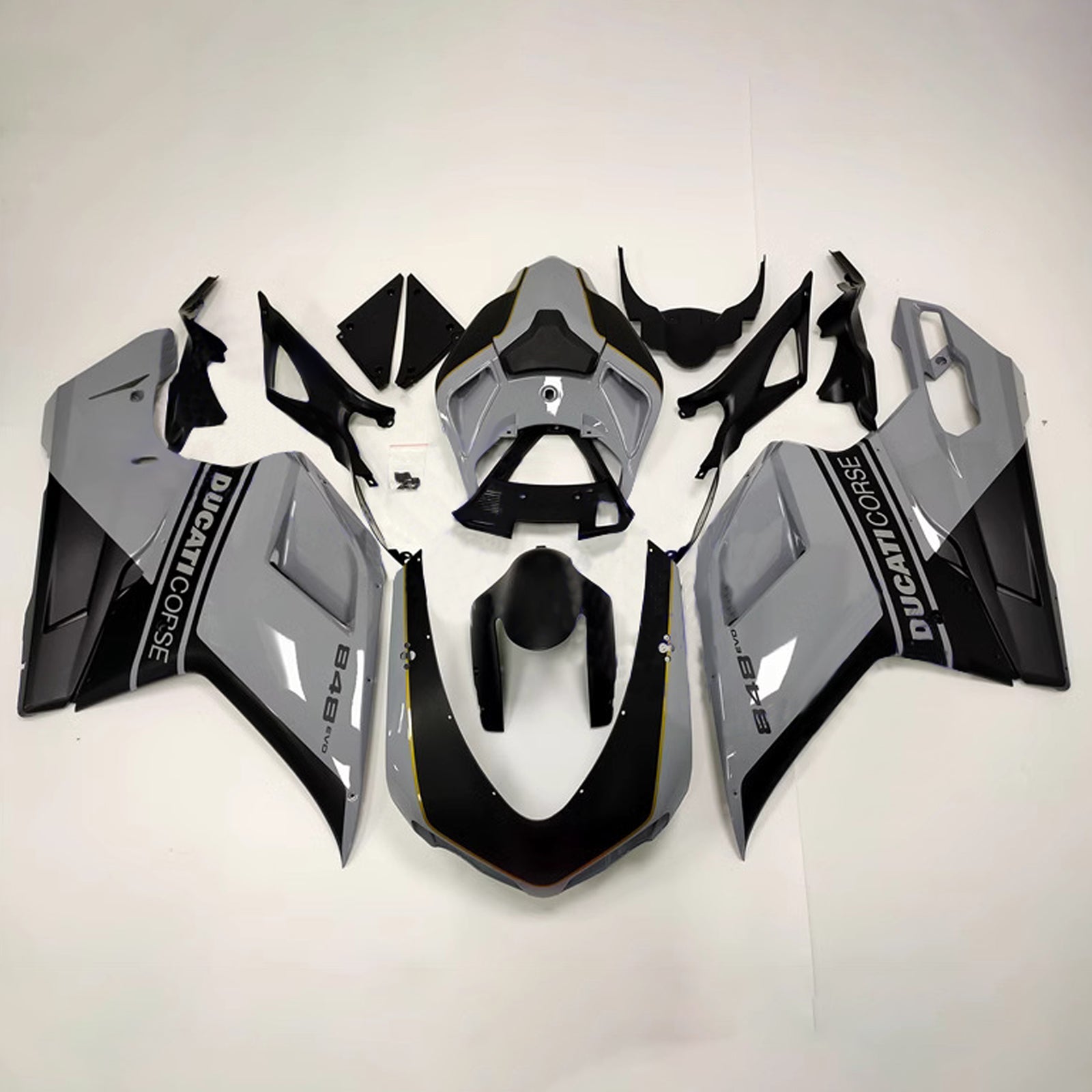 Kit de carénage ABS pour Ducati 1098 1198 848 2007-2011