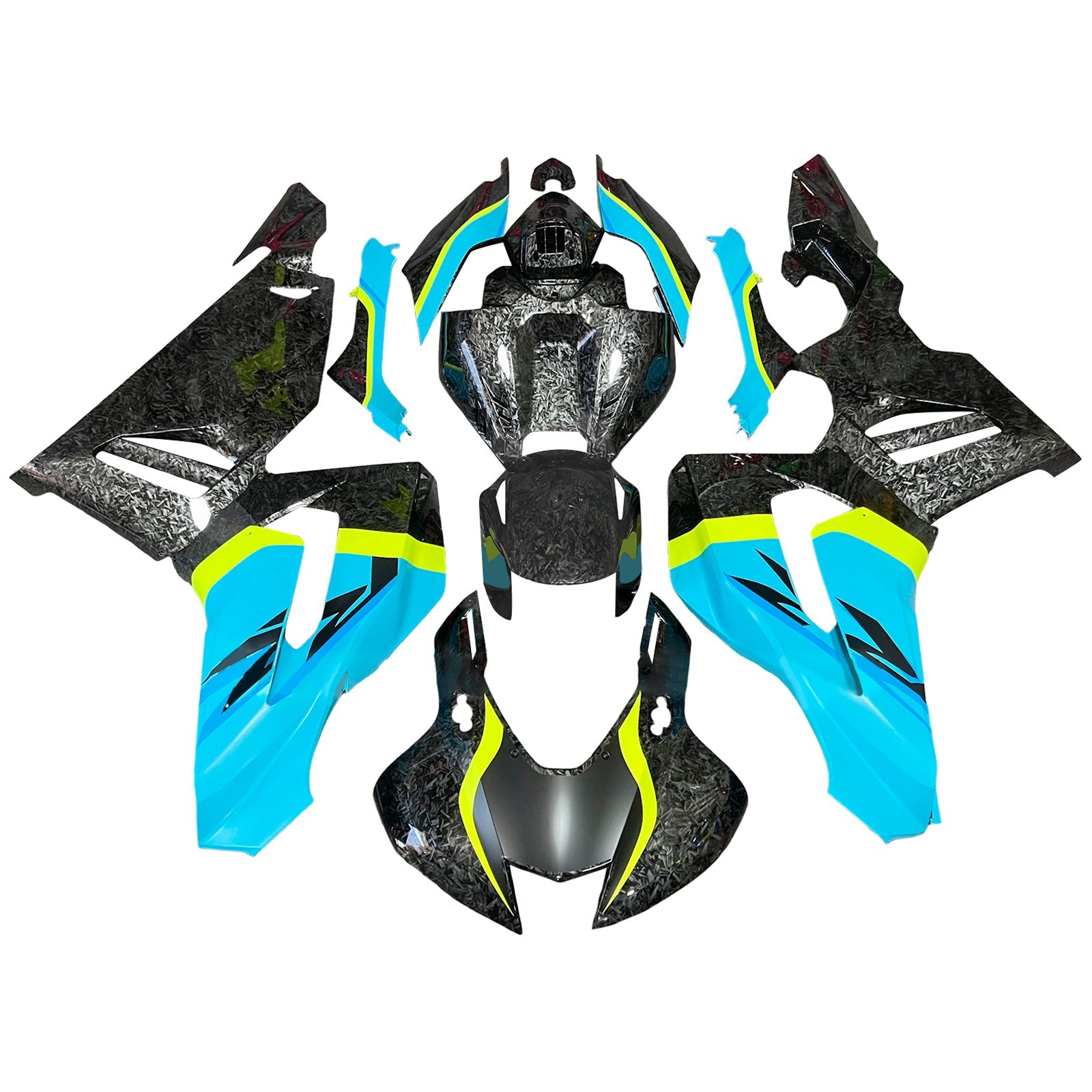 Kit de deficiencia inyectado en plástico AB para Honda CBR1000RR-R 2020-2023