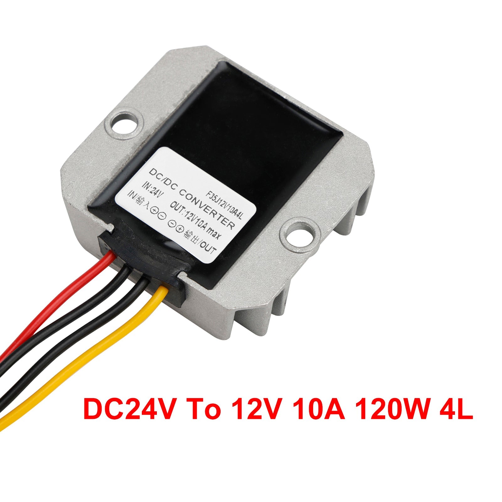 Abbattimento della tensione del regolatore del convertitore CC/CC impermeabile da 24 V a 12 V 10 A 120 W