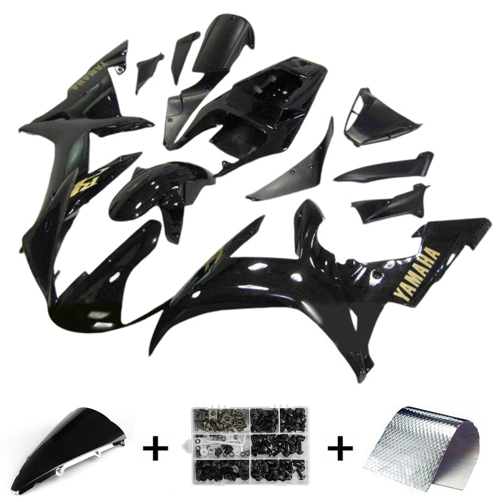 Kit carenatura iniezione Yamaha YZF 1000 R1 2002-2003 Carrozzeria in plastica ABS