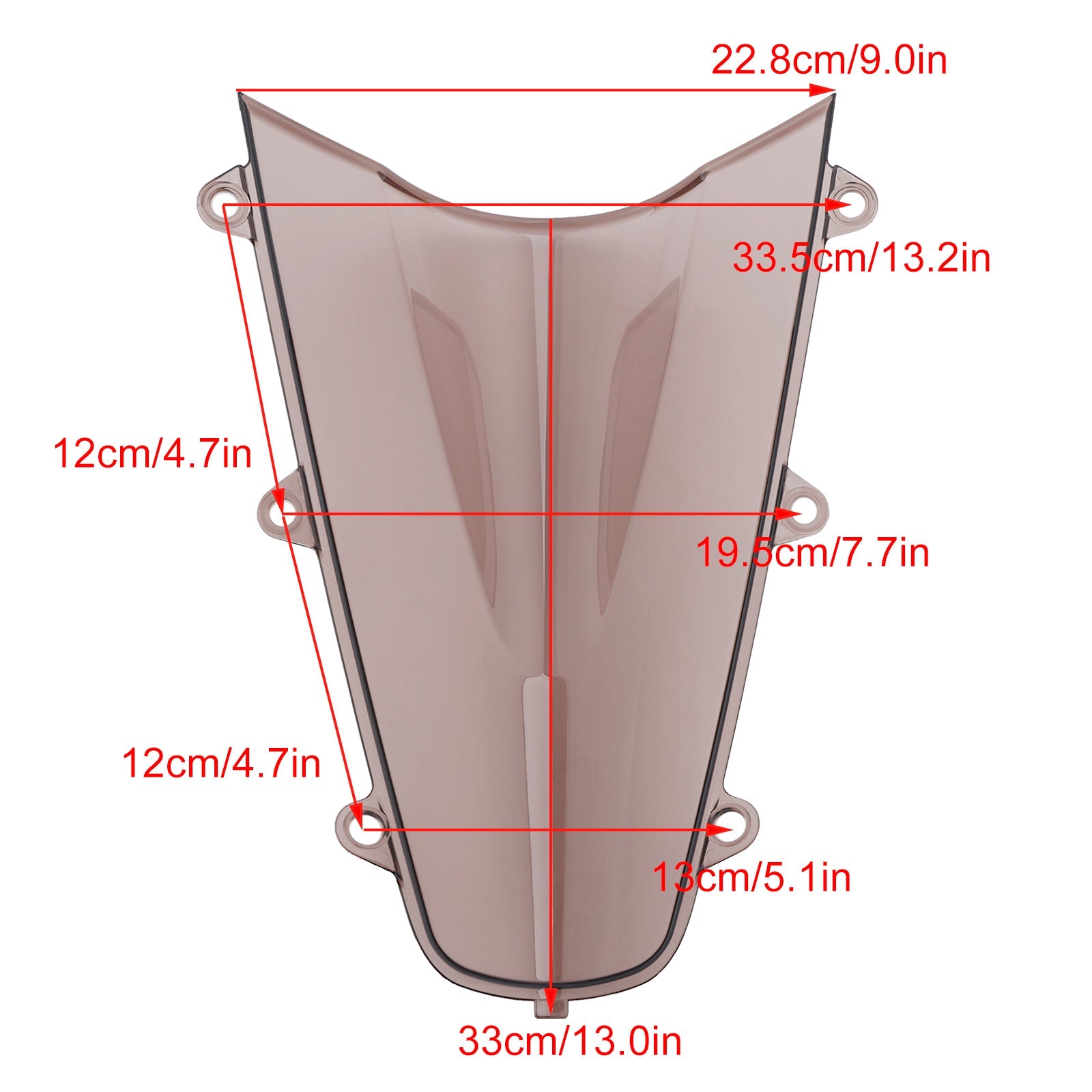 Voorruit voor Honda CBR1000RR 2017-2023