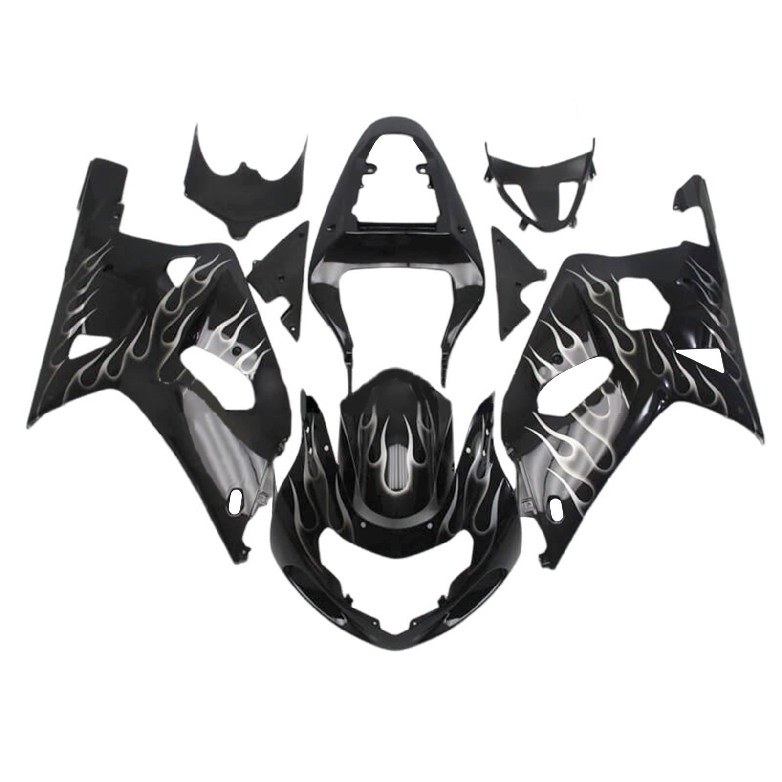 2001-2003 Suzuki GSXR600 GSXR750 K1 Kit de carénage de carrosserie en plastique