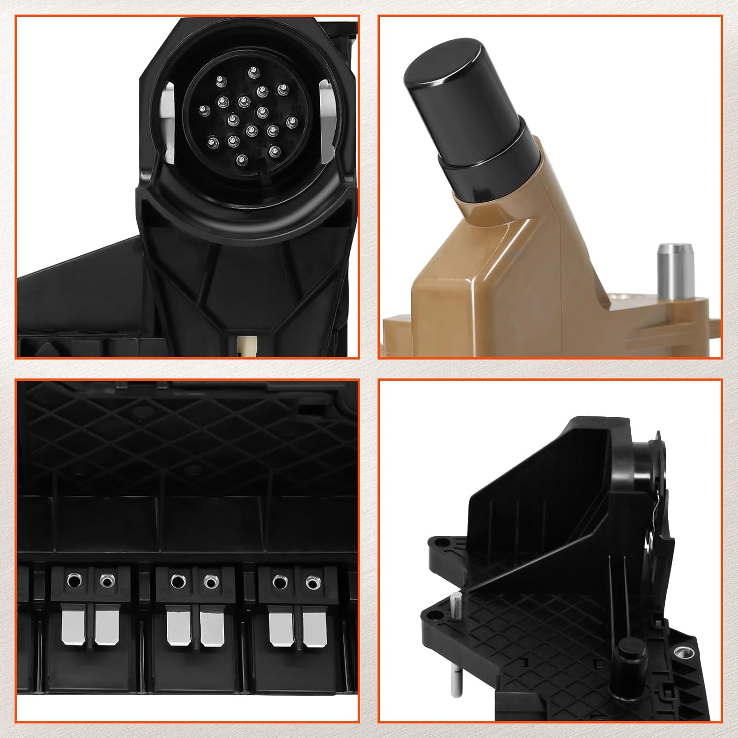 2015-2019 Ford Transit 150 250 350 TCM Transmission Cadre de plomb Corps de soupape Module Connecteur Joint Filtre