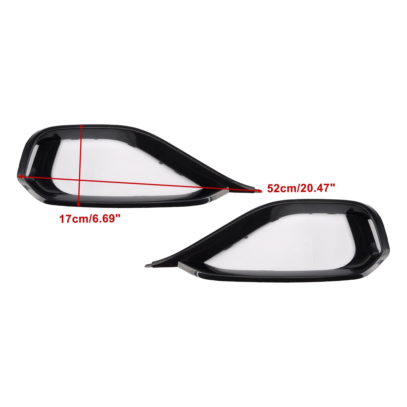 BMW 428i F32 F33 F36 Bumper Garnish voor grille voor linker- en rechter mistlichten