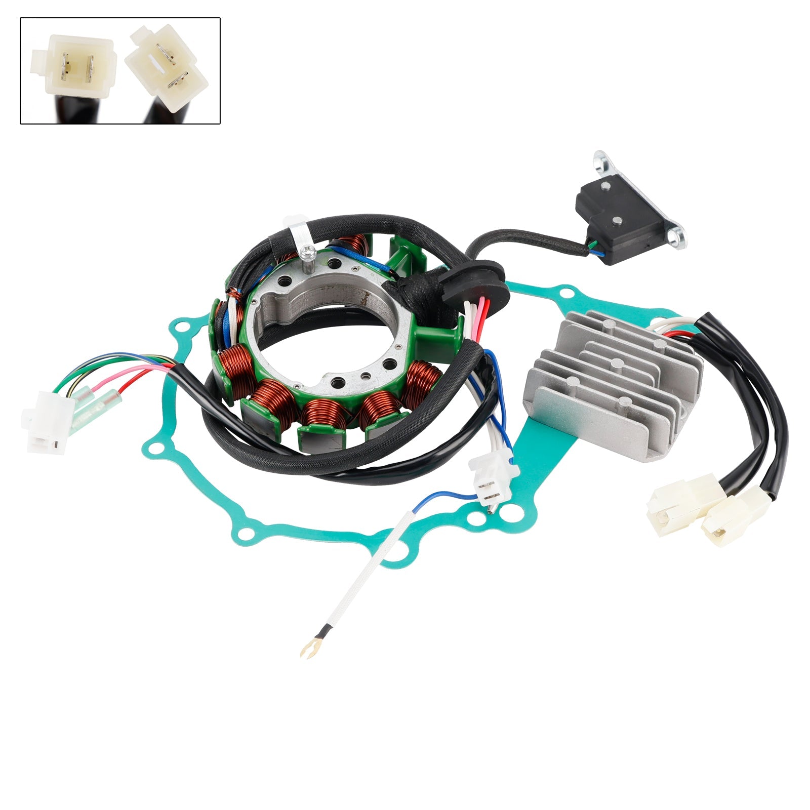 Kit de joints de régulateur de stator et de magnéto pour Yamaha XT600T 1987 (34L-81410-51 et 5Y1-15451-01)