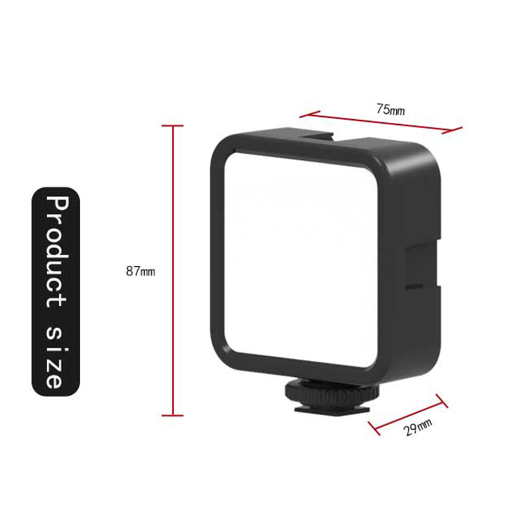 RVB polychrome 3000-9000K LED lumière vidéo photographie lampe remplissage VLog