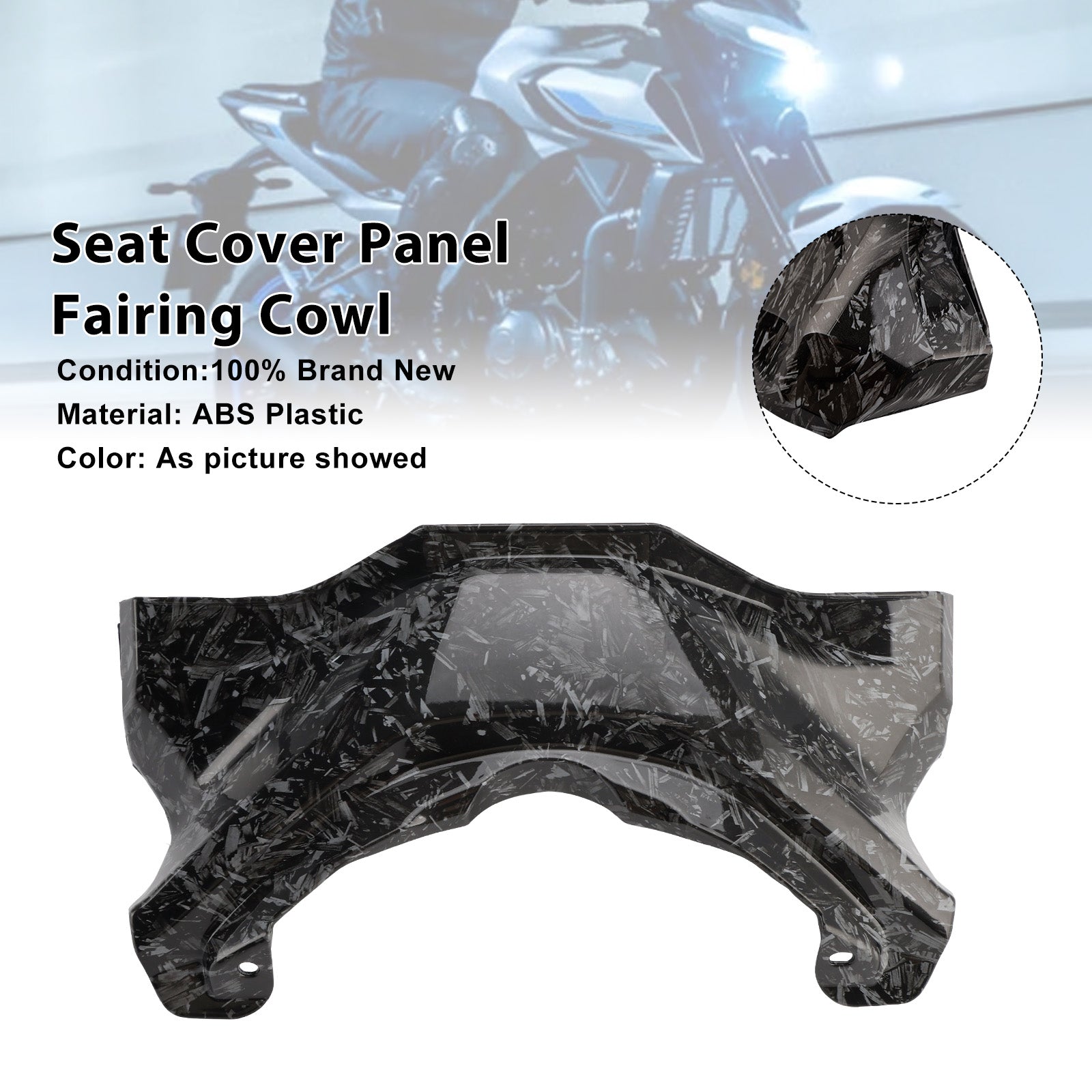 Carénage de selle Yamaha YZF-R3 R25 MT-03 2025-2026