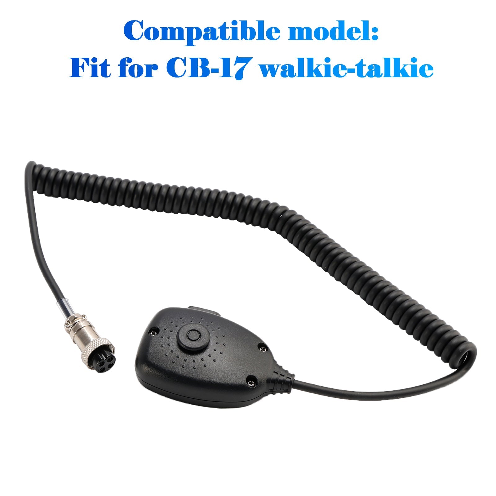Microfono per auto impermeabile IP54 Adattato al microfono maniglia per talkie-talkie CB-17
