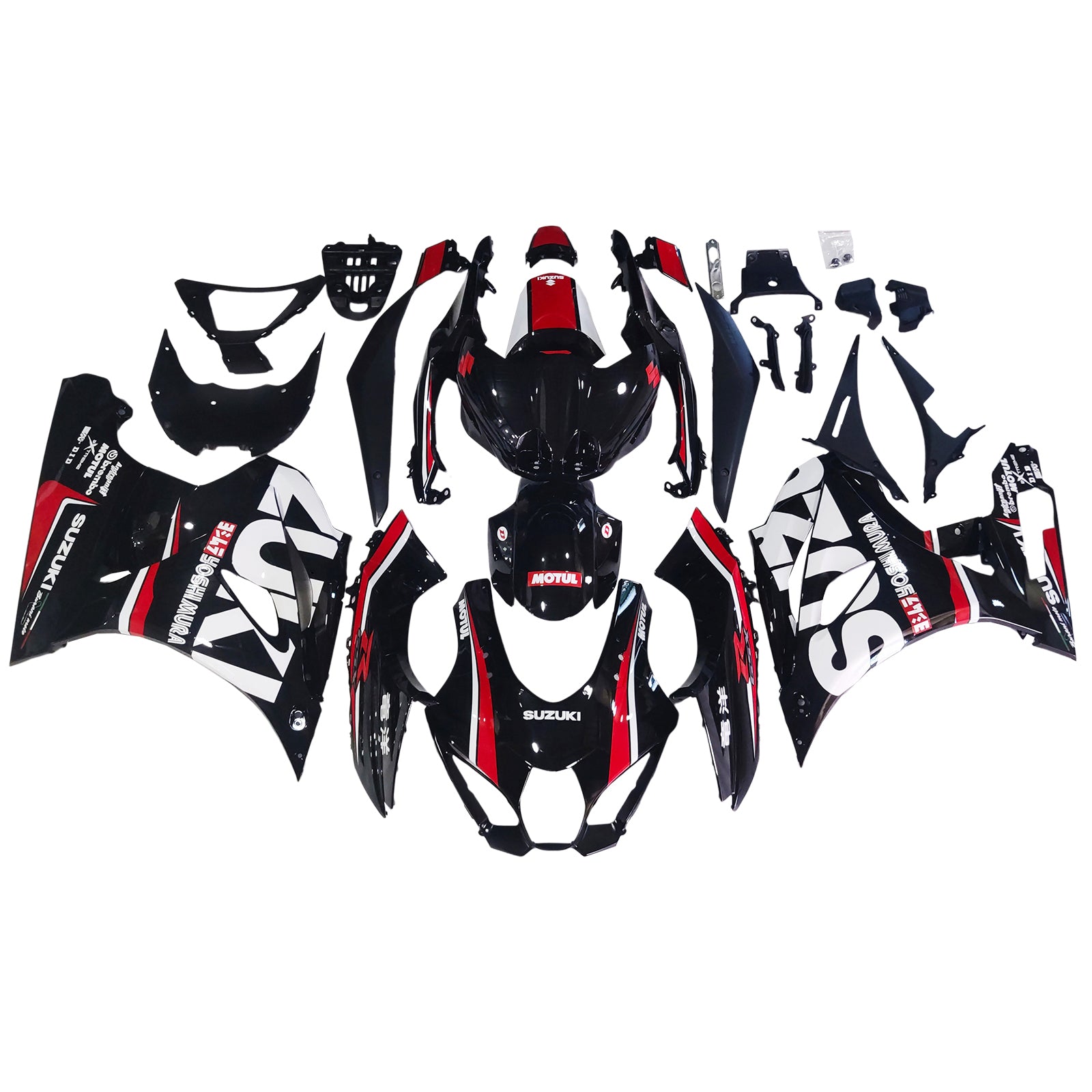 Kit di carenatura in plastica ABS per Suzuki GSXR1000 2017-2025 K17