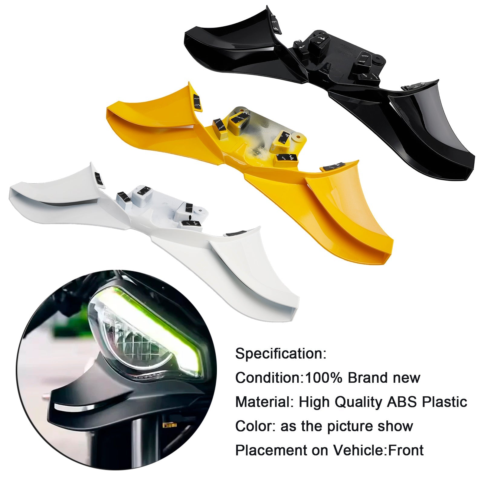 Spoiler anteriore per Street Triple 765R/RS 2023-2025