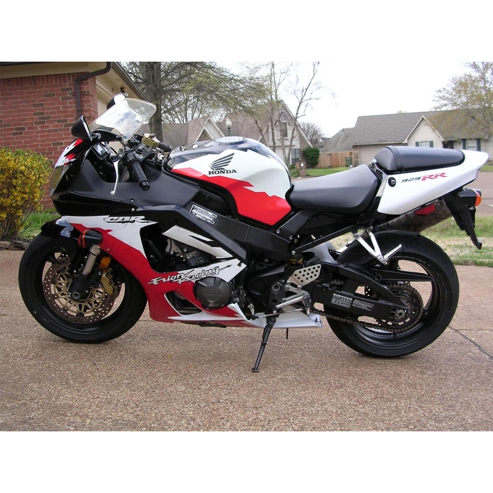 2000-2001 Honda CBR929RR Zestaw owiewek wtryskowych Nadwozie Tworzywo ABS