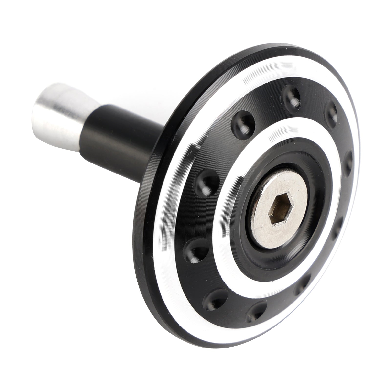 Bouchon de cadre en aluminium CNC pour Bonneville T100 et T120 2016-2024 Noir