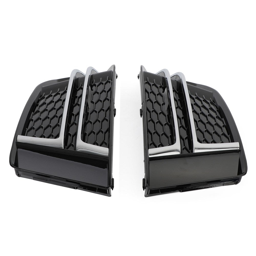 Połącz przednią okładkę światła mgły dla Audi A4 B9 S-line 2016-2018 Bumper kratka