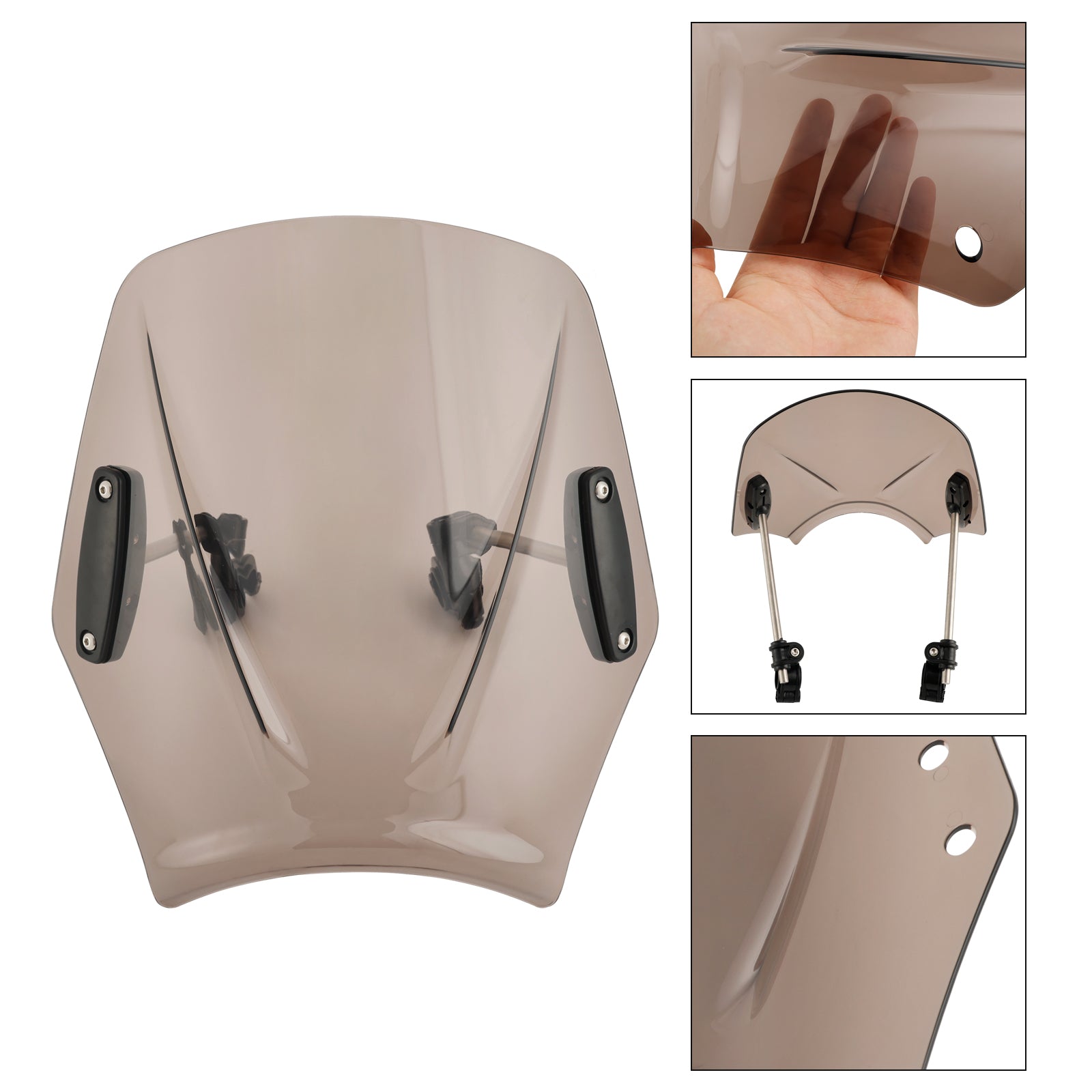 Moto con manubrio 22 mm/7/8 "Vidone del parabrezza universale