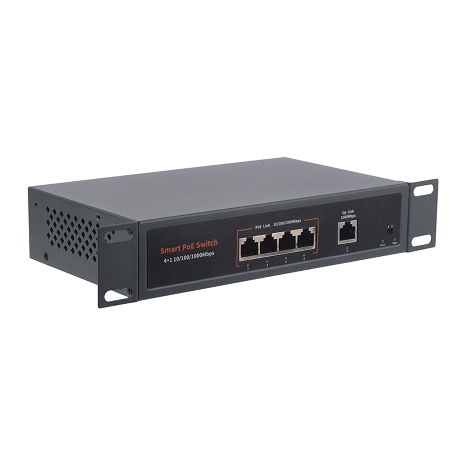 Przełącznik Gigabit Ethernet Poe o mocy 120 W. Port 10/100/1000M Adaptacyjny Plug Play 4 sieci