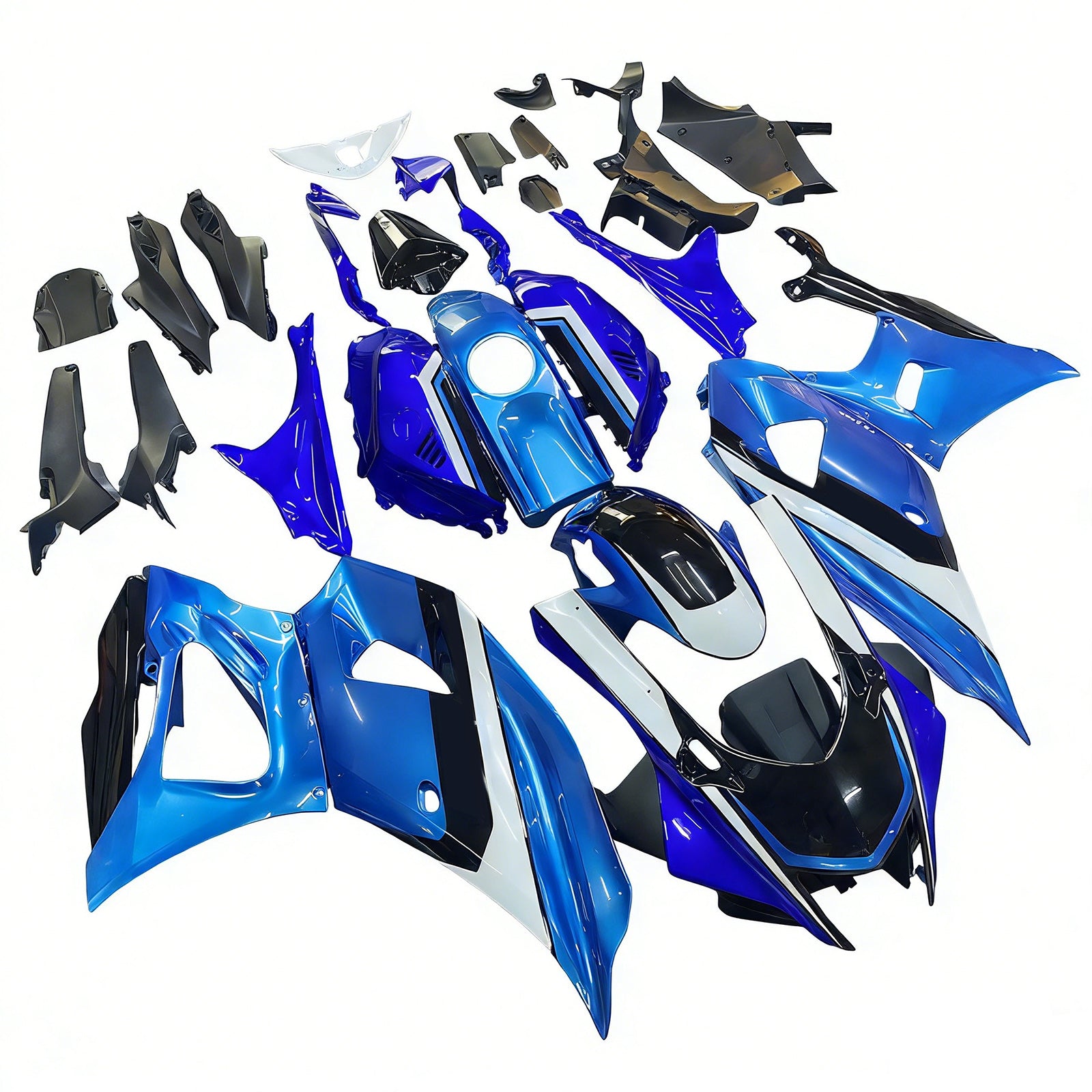 Kit de carénage en plastique injecté compatible avec Yamaha YZF-R7 2021-2025