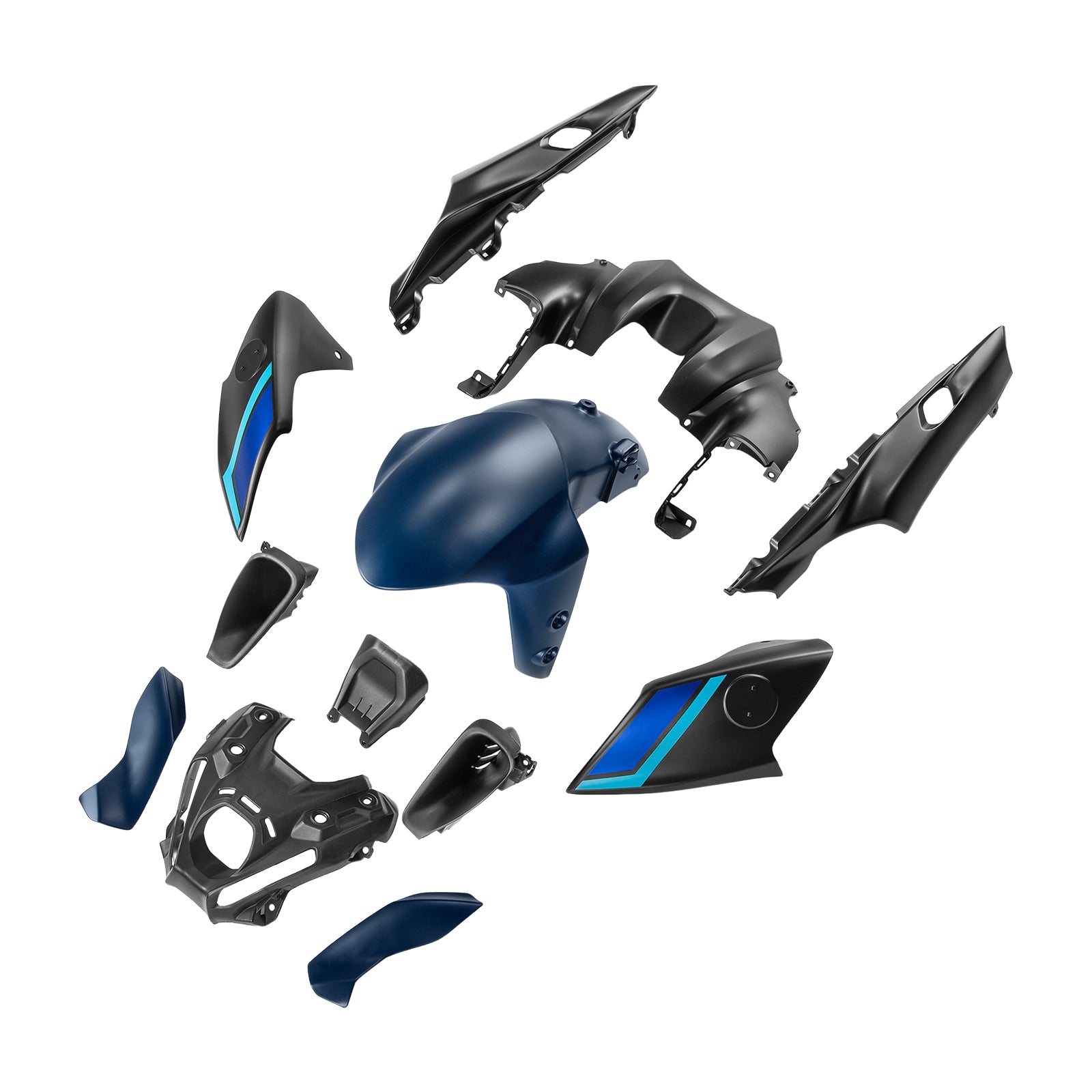 ABS Bodywork -kokouspaketin injektio Yamaha MT-09 / MT-09 SP 2021-2023 01#