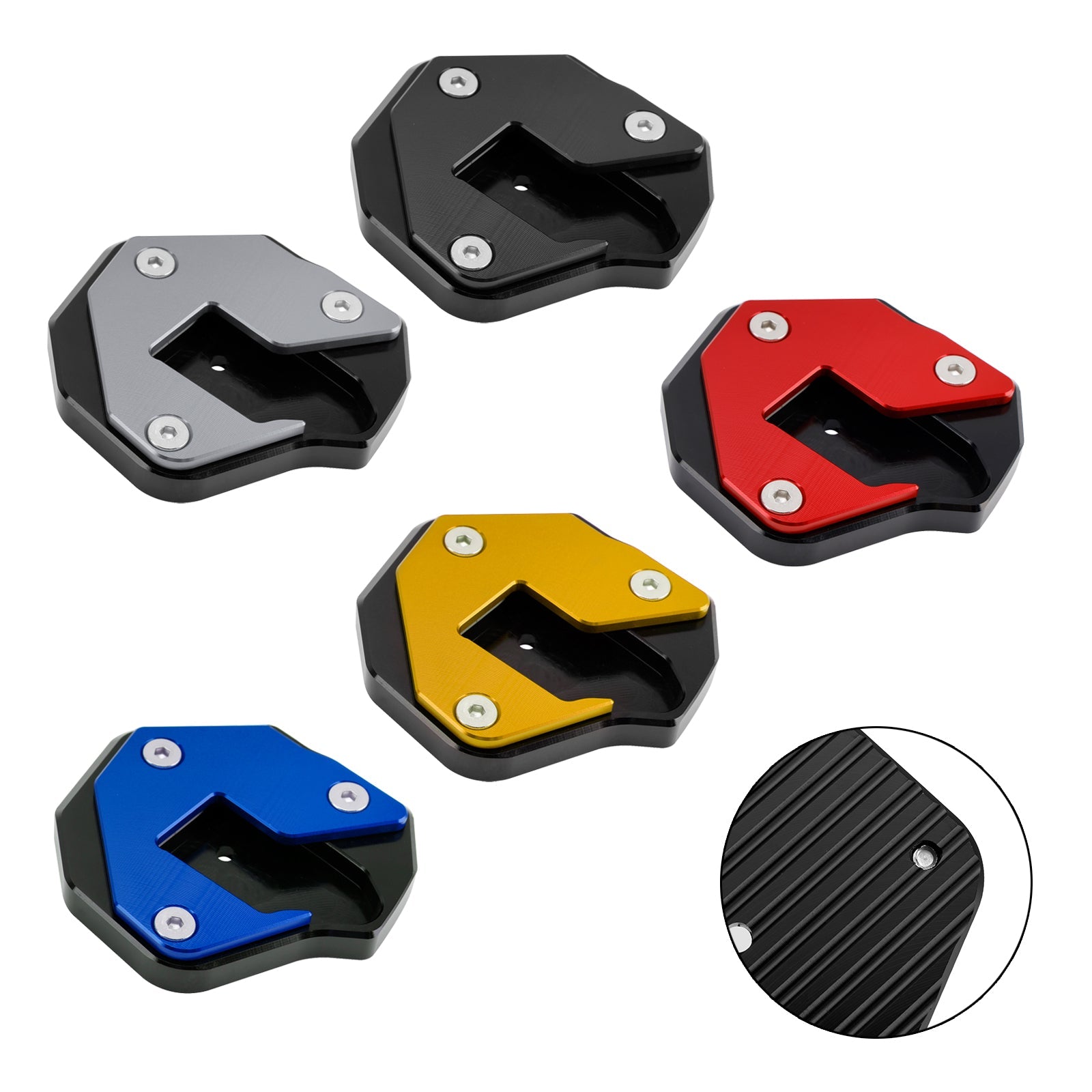 Plaque de protection de béquille latérale pour Suzuki GSXR1300R (2008-2020)