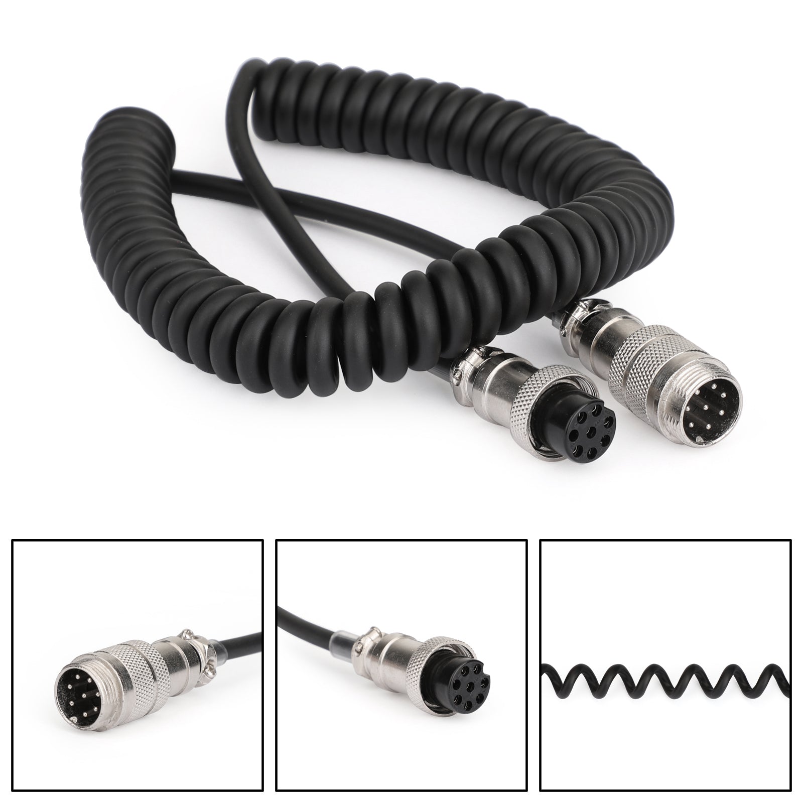 1x 8-Pin Hand Mic Extension Câble pour Yaesu FT847 FT920/950/980 FT2000 MH-31B8