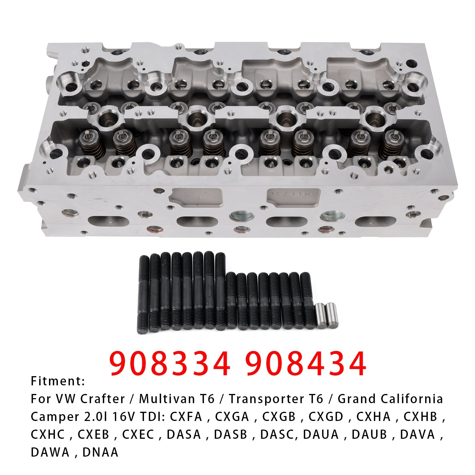 Culata 908334 908434 para VW Audi Skoda SEAT 2.0l TDI