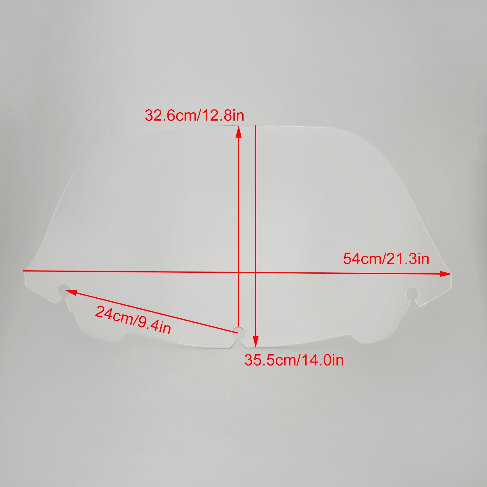 2014 Electra Glide Street Glide Ultra Classic 13" tuulilasi