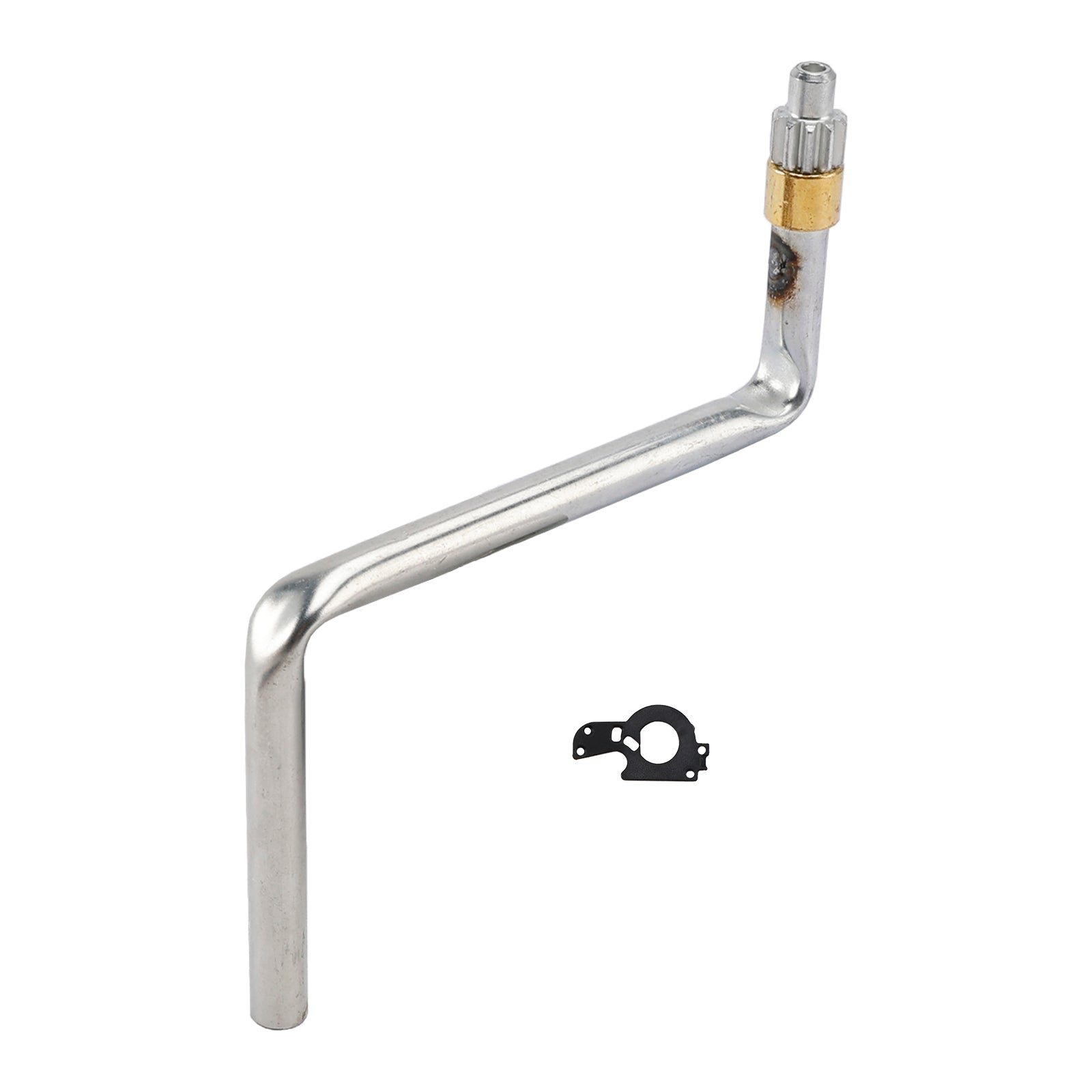 Manivelle pour camping-car coulissant avec engrenage à 10 dents à l'extrémité