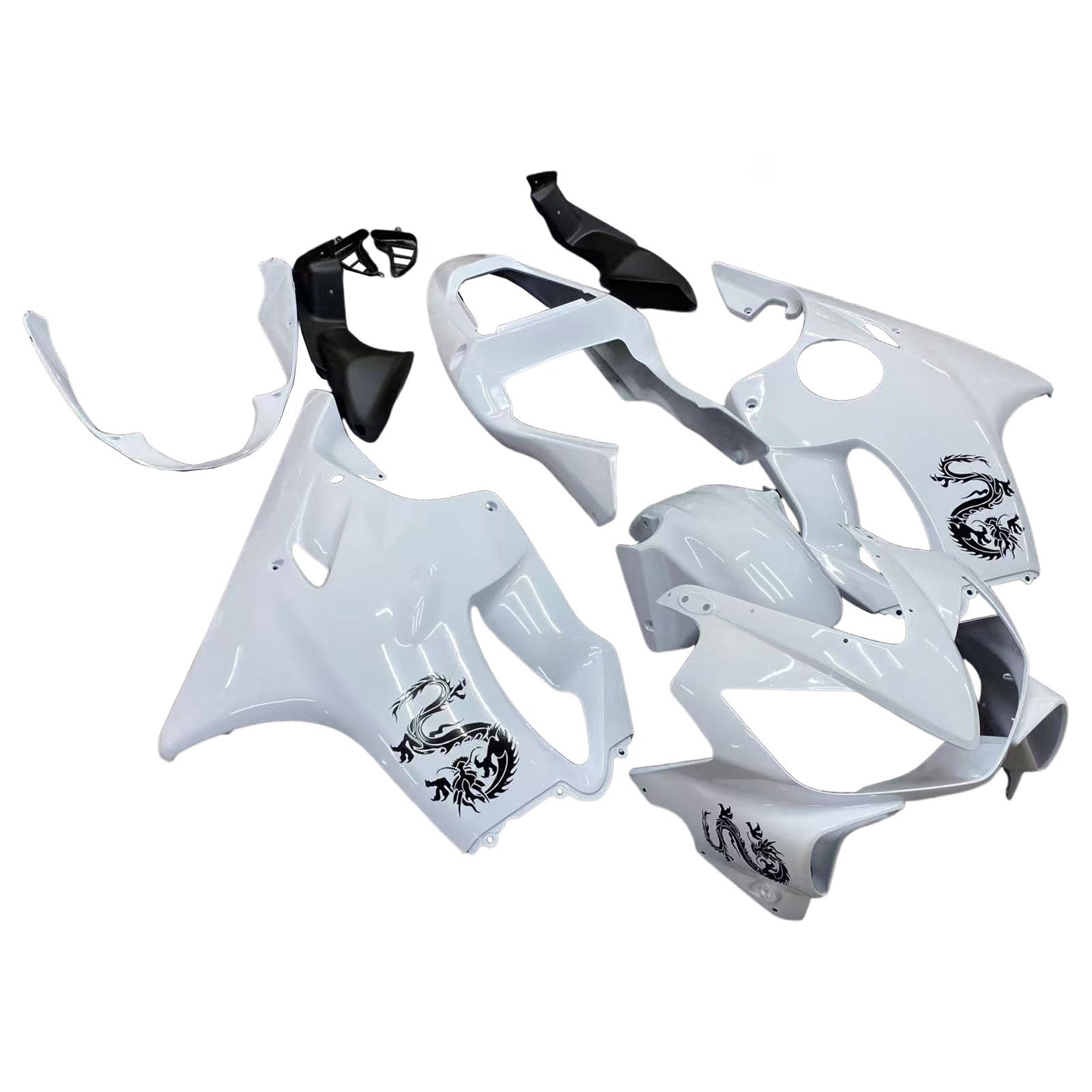 Kit de carénage par injection, carrosserie en plastique ABS, compatible avec Honda CBR600 F4i 2001-2003