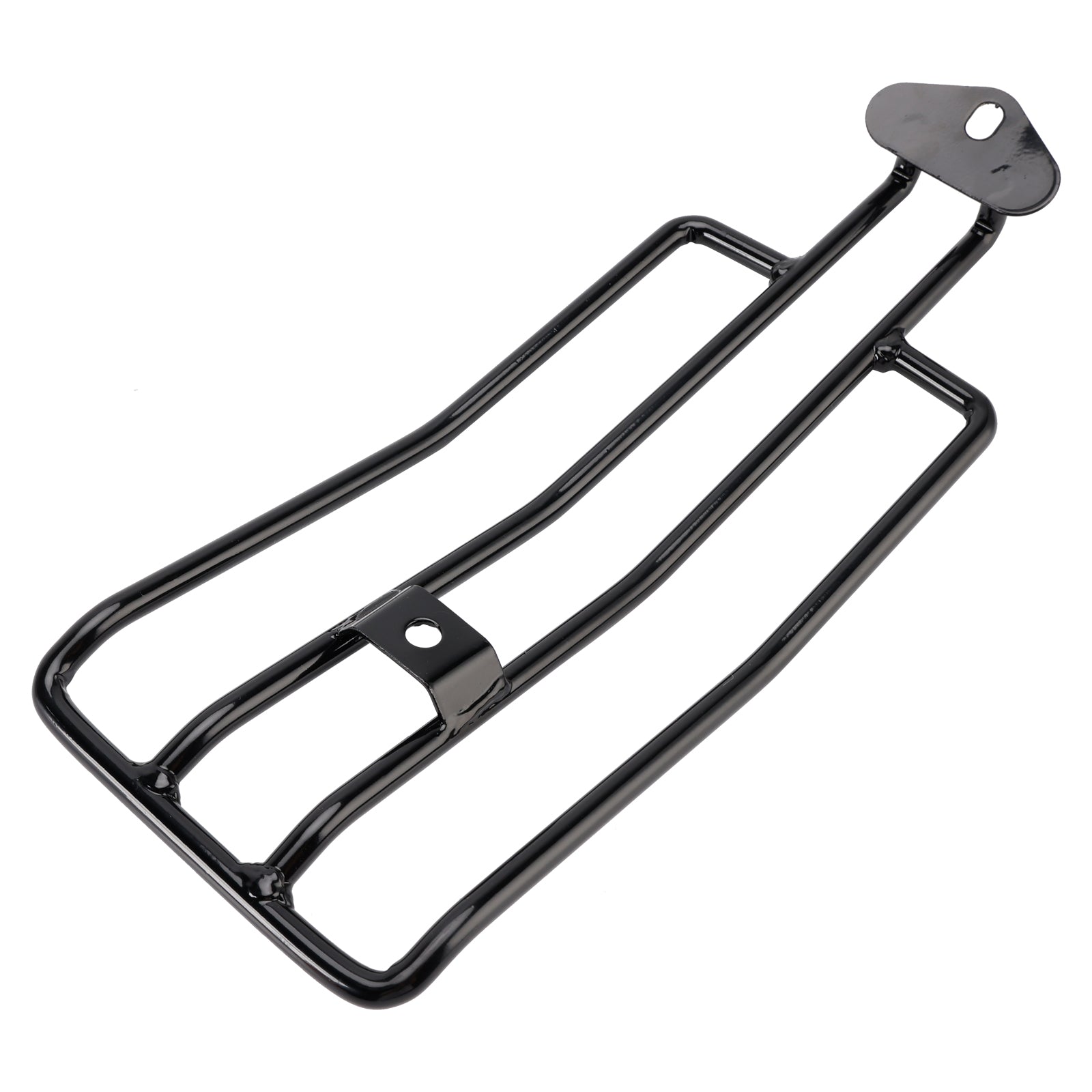 SOLORACK Portapacchi posteriore nero per Sportster XL883 XL1200 1985-2003