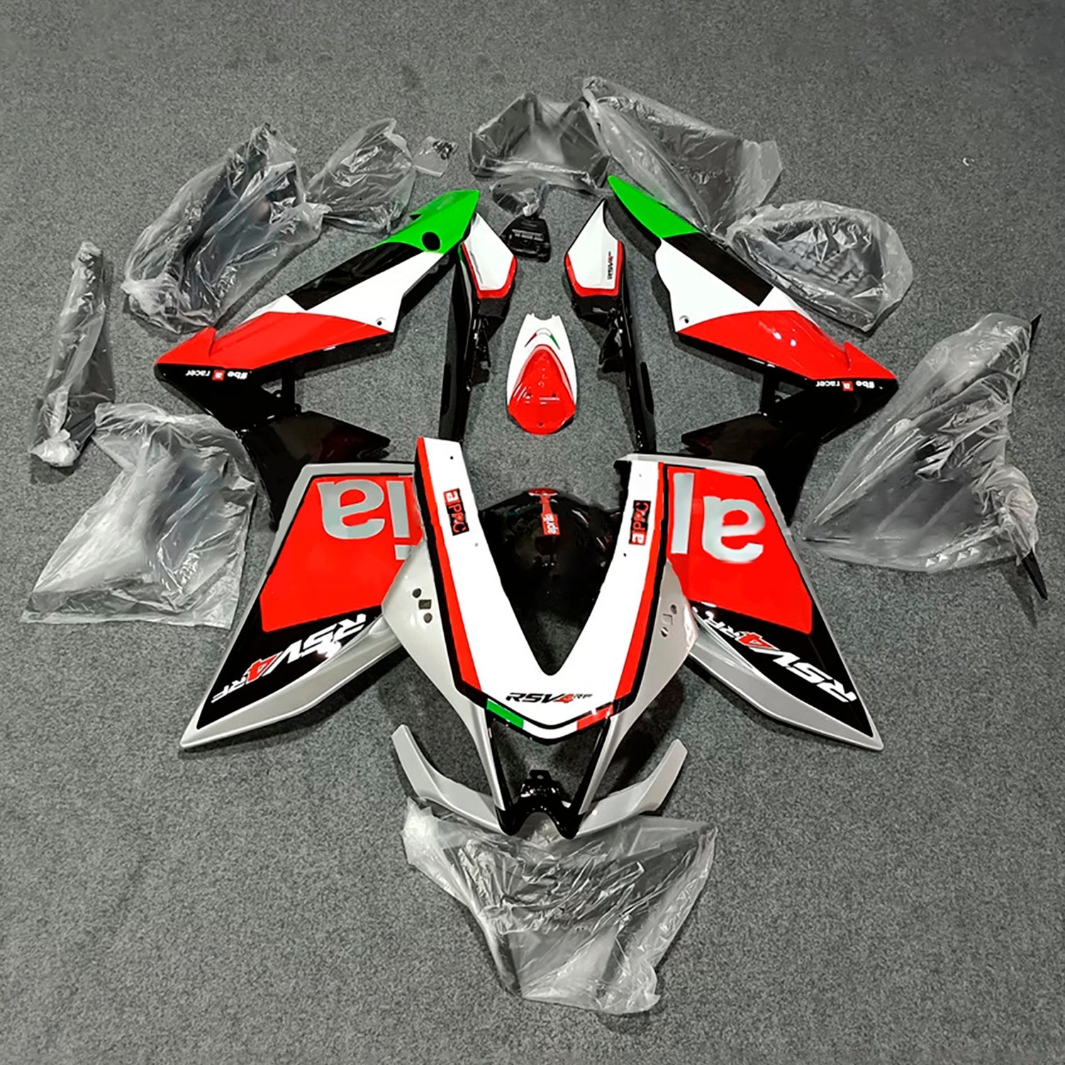 Kit de carénage d'injection Aprilia RSV4 1000 2009-2015 Carrosserie Plastique ABS